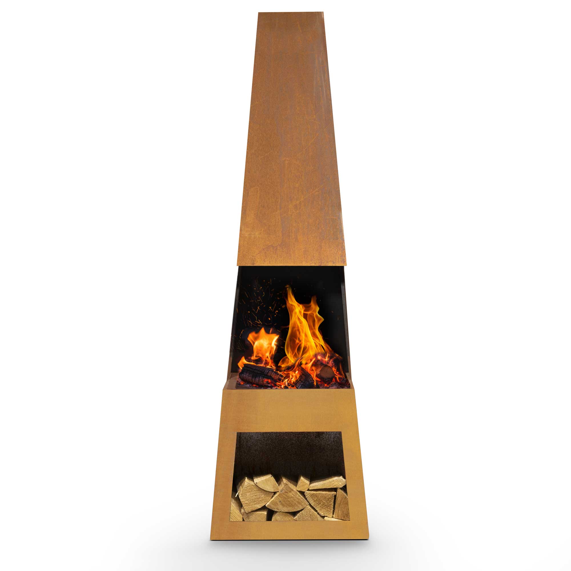 Dellonda DG108 Chimineas Straight on