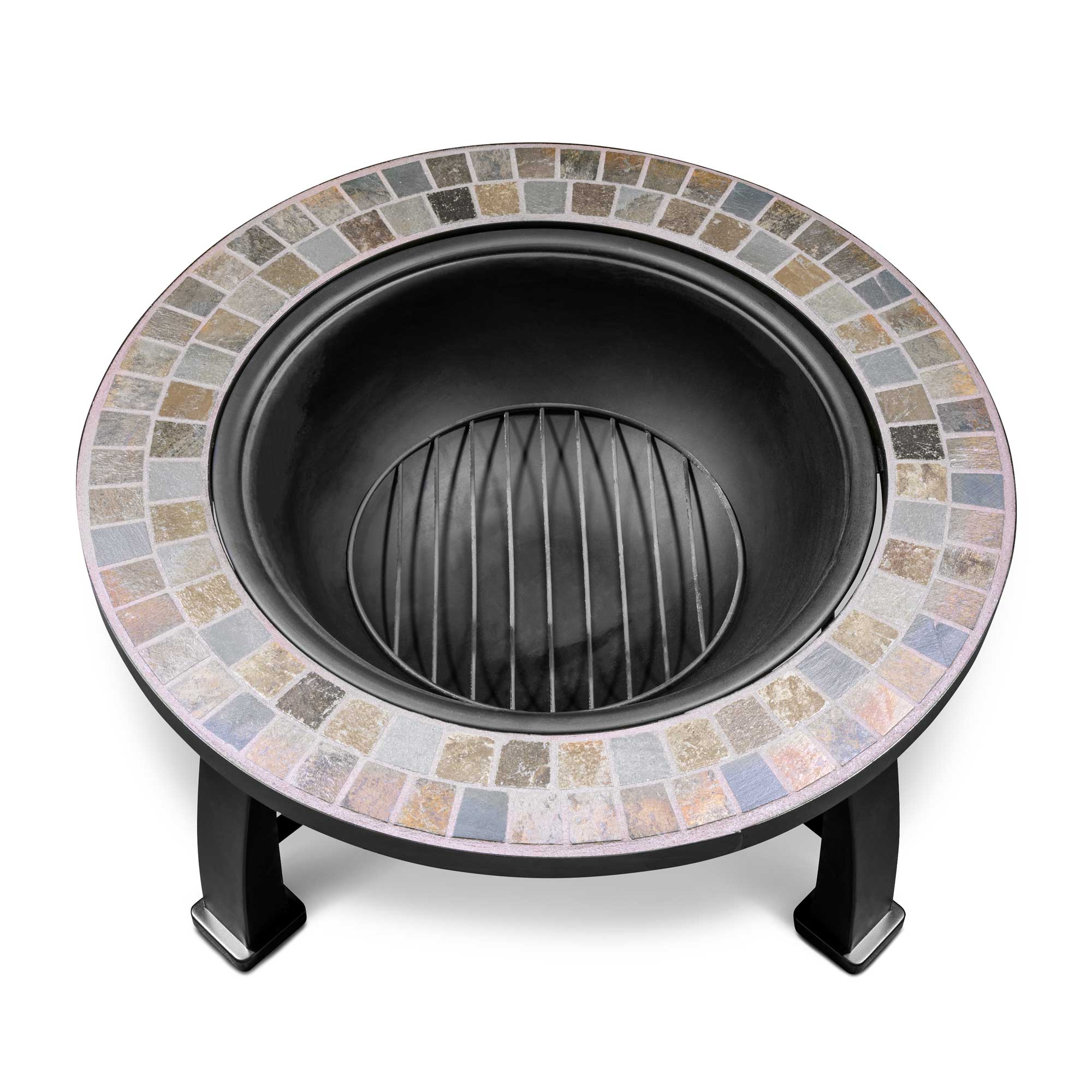 Dellonda DG111 Fire Pits Top - angle