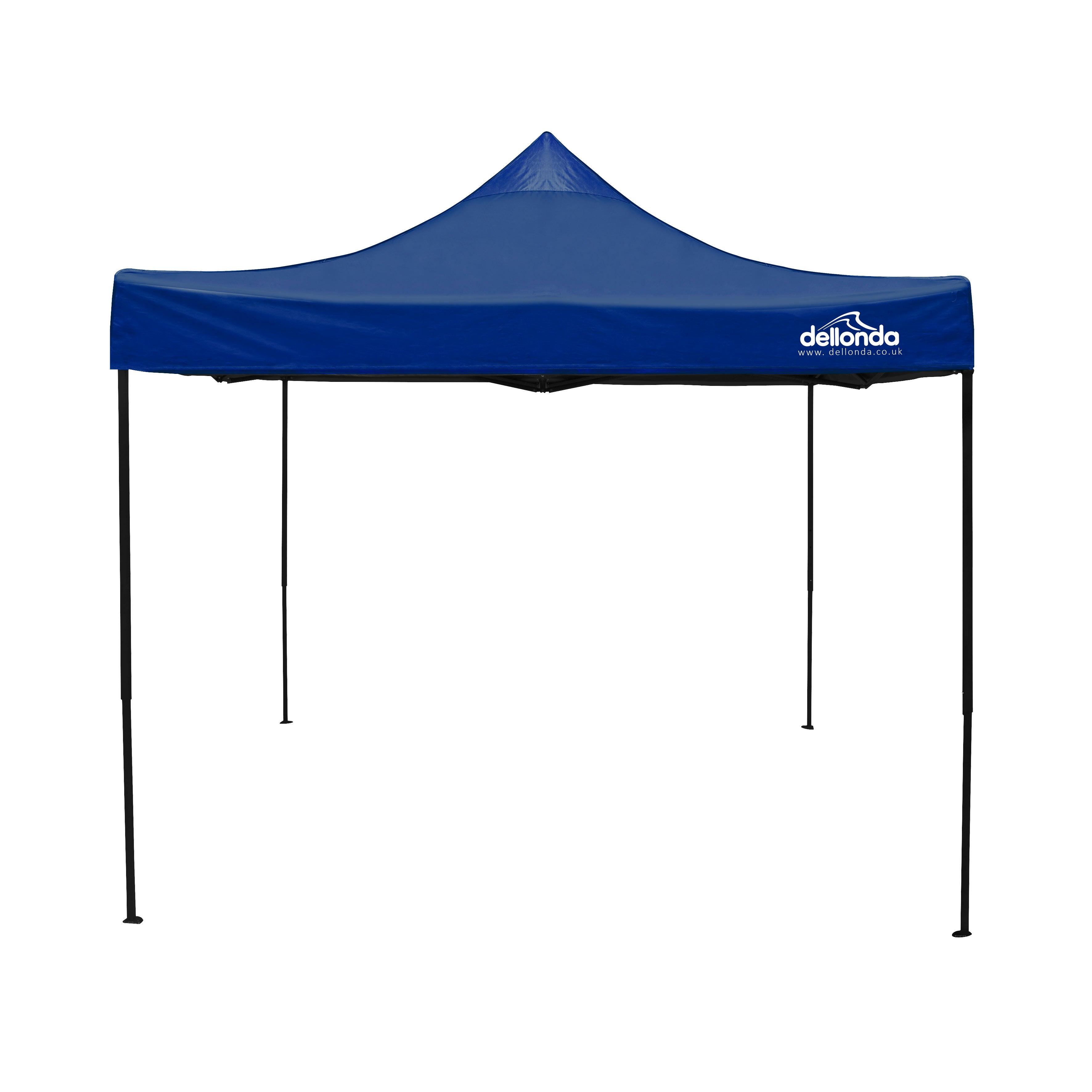 Premium 3x3m Pop-Up Gazebo, Water Resistant, Carry Bag, Stakes & Weight Bags - Blue - DG131