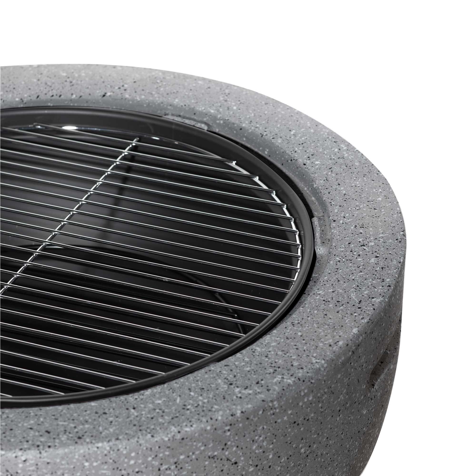 Dellonda DG189 Fire Pits Action shot - grill