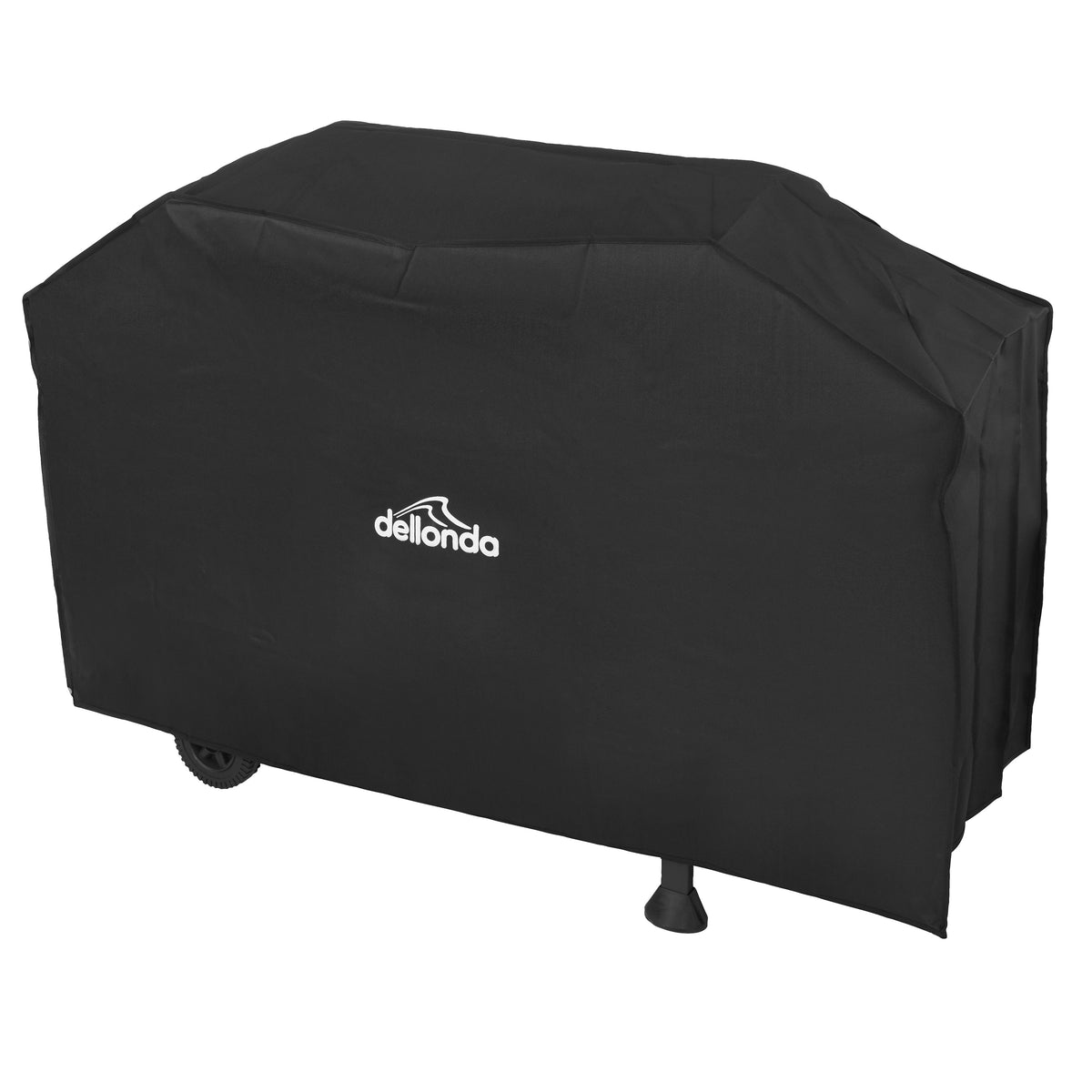 Black PVC Cover for BBQs, Water-Resistant for Outdoor Use, 1370 x 920mm - DG20