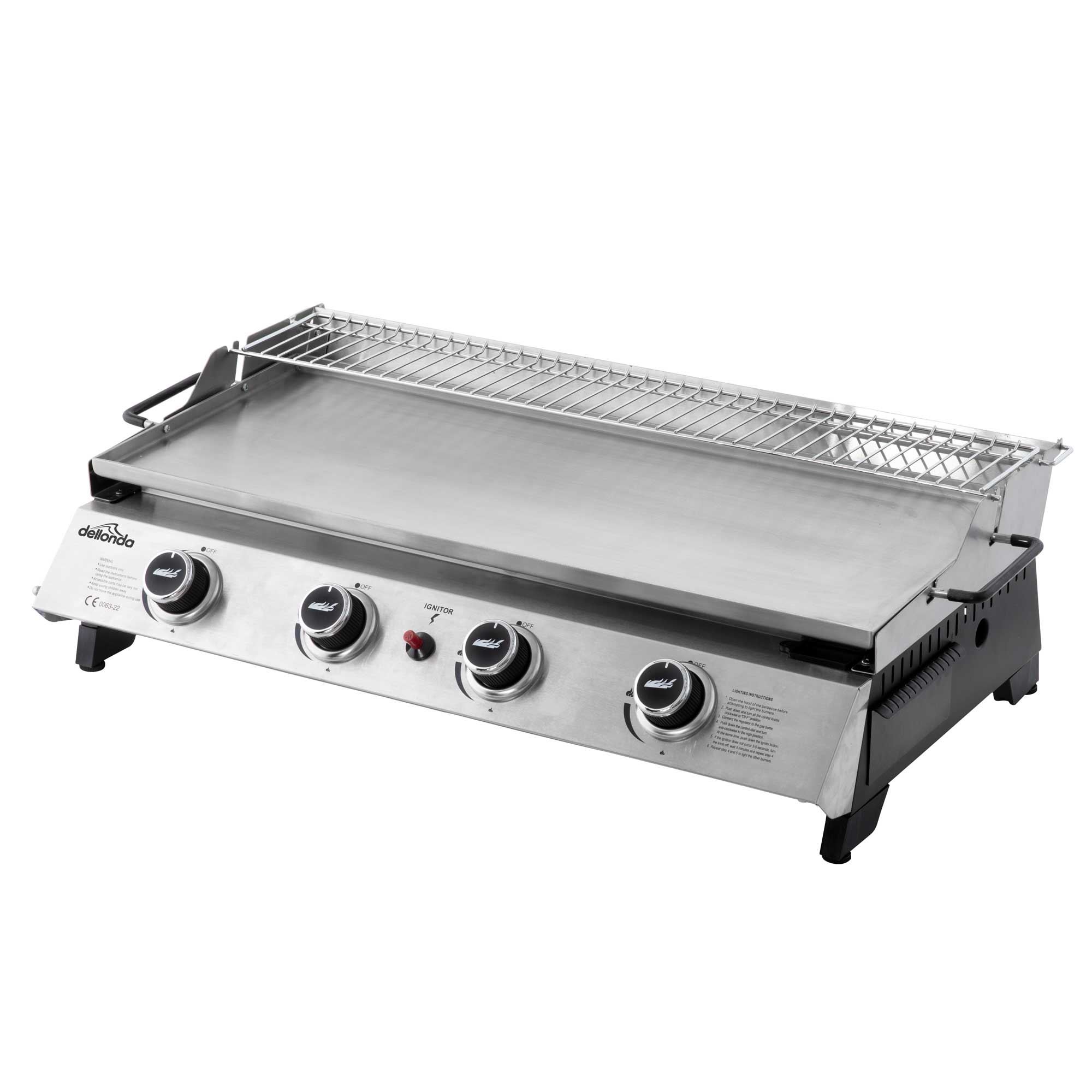 Dellonda DG277 Plancha Grills High - angle - 2nd perspective