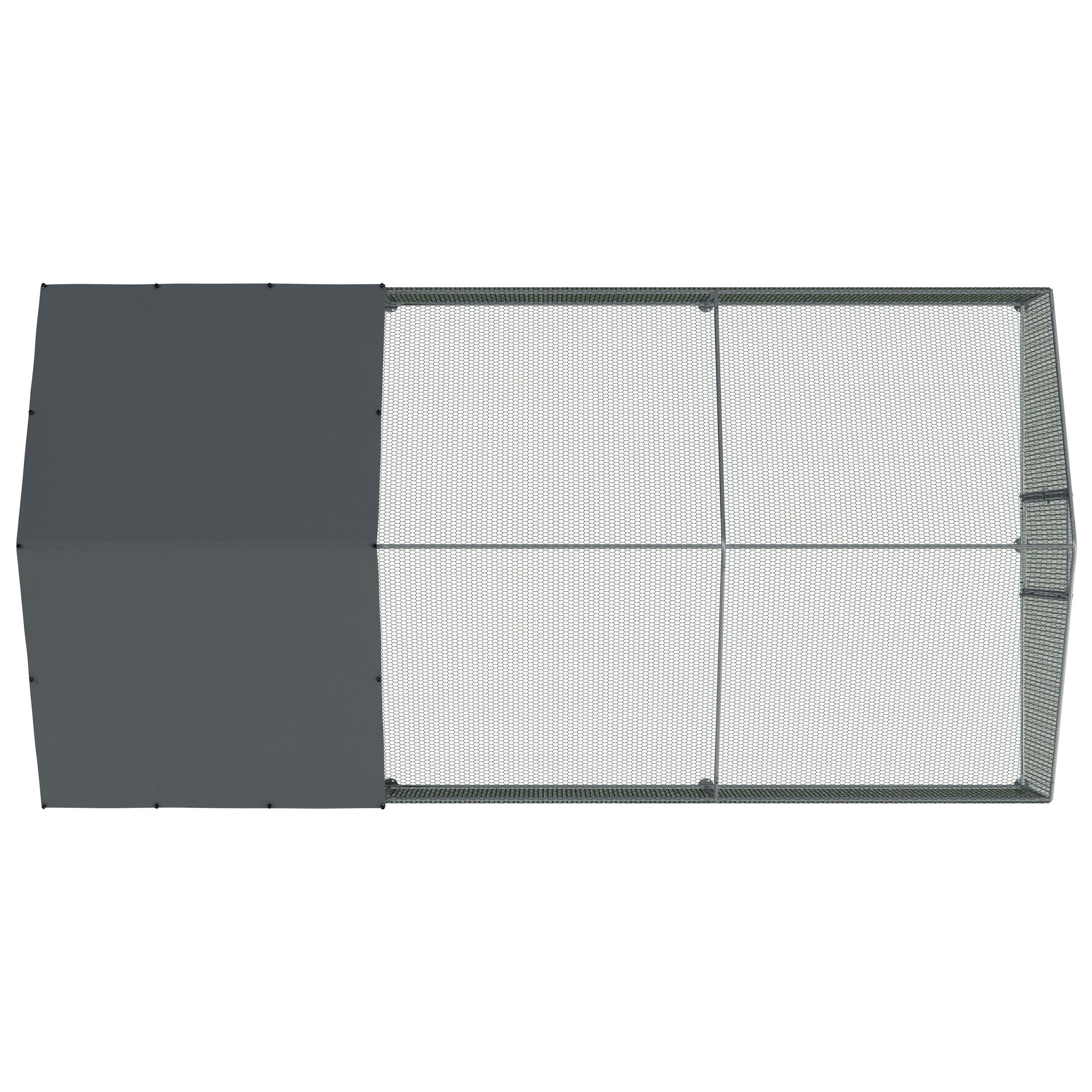 Dellonda DG280 Chicken Run Action shot - top