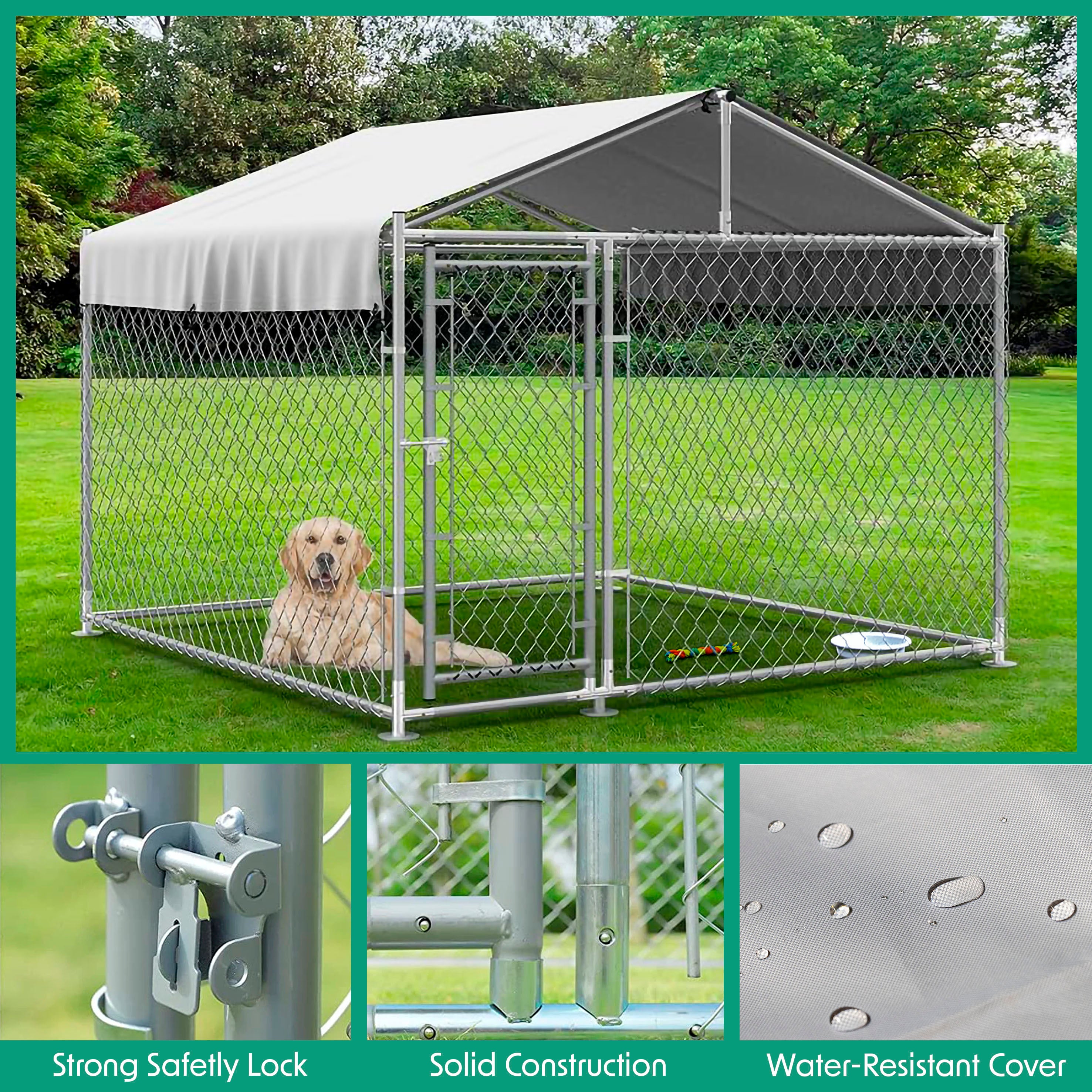 Dellonda DG281 Dog Kennel Action shot - features - infographics - 2nd perspective