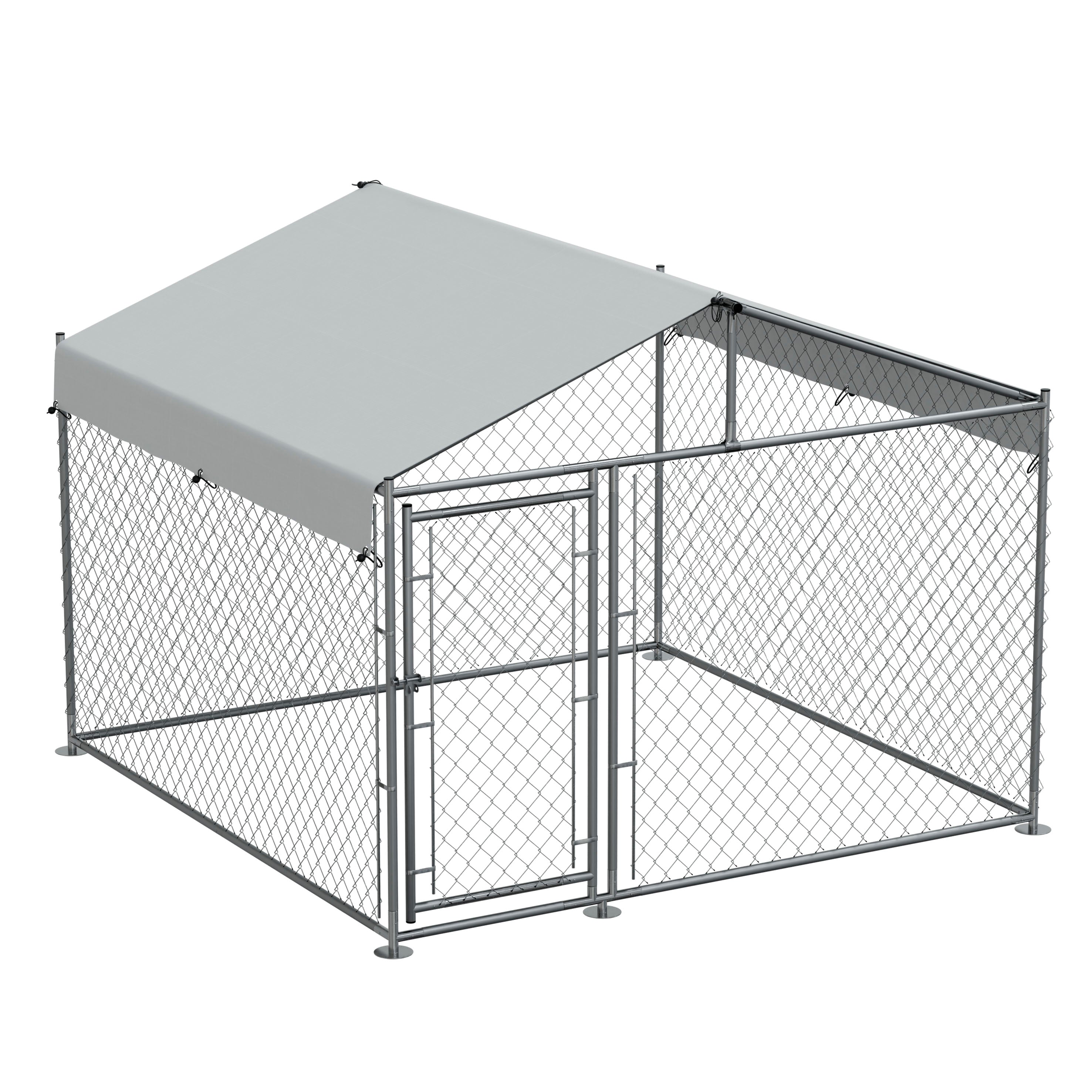 Dellonda DG281 Dog Kennel Action shot - high - angle