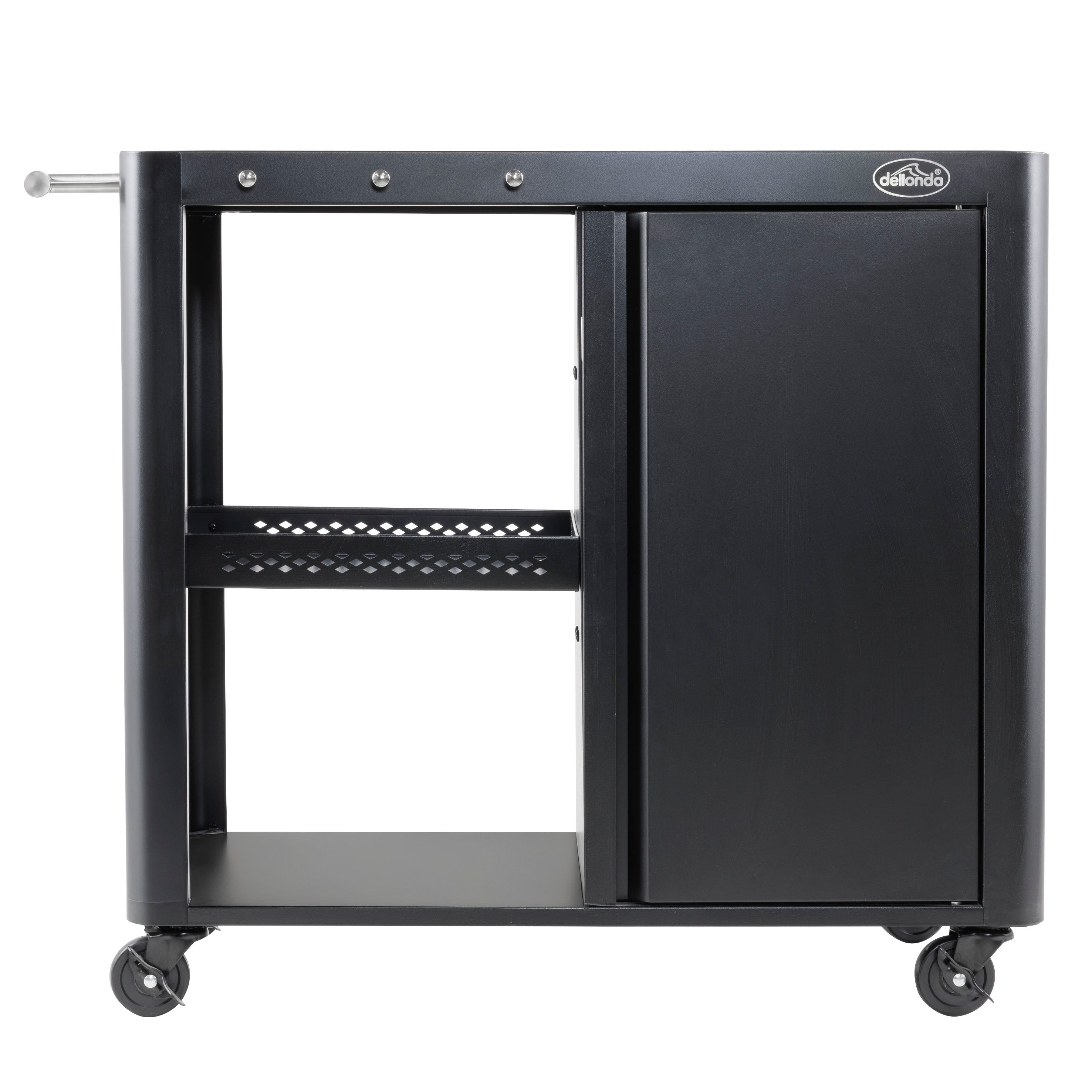 Dellonda DG282 Barbecue Trolley Straight on