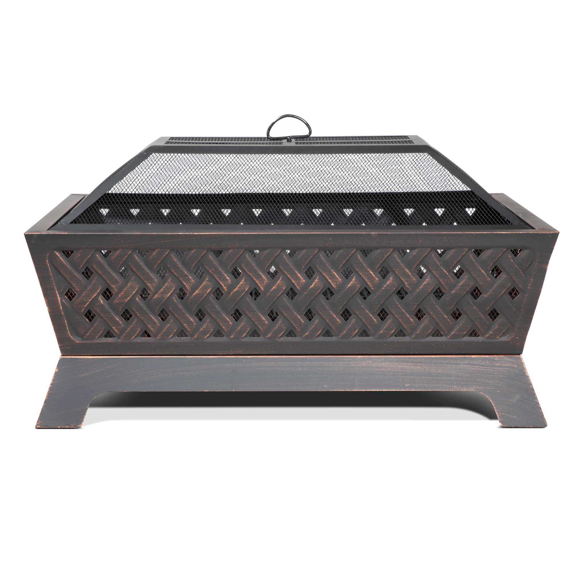 Dellonda DG44 Fire Pits Straight on
