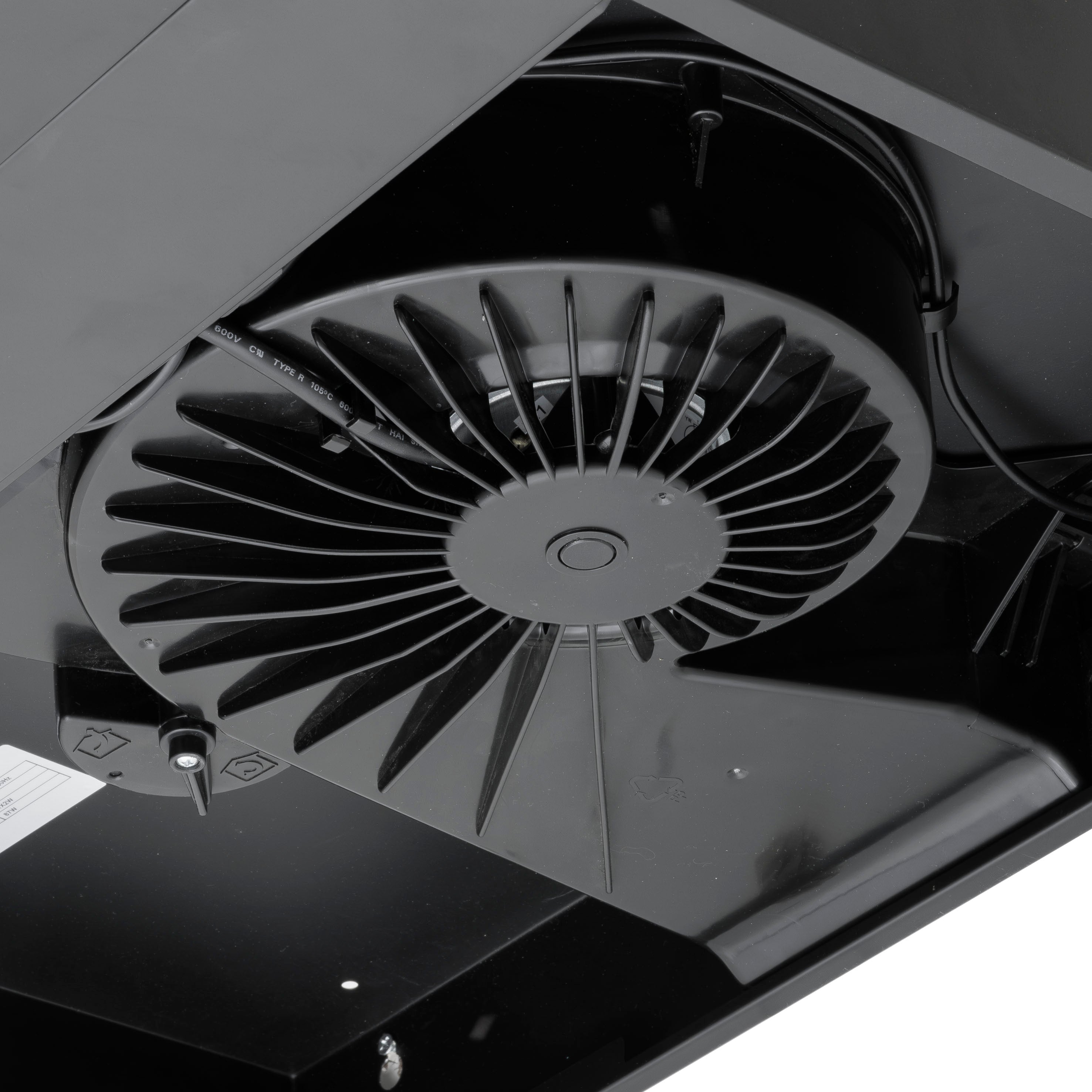 Baridi DH107 Extractor Hoods Action shot - fan