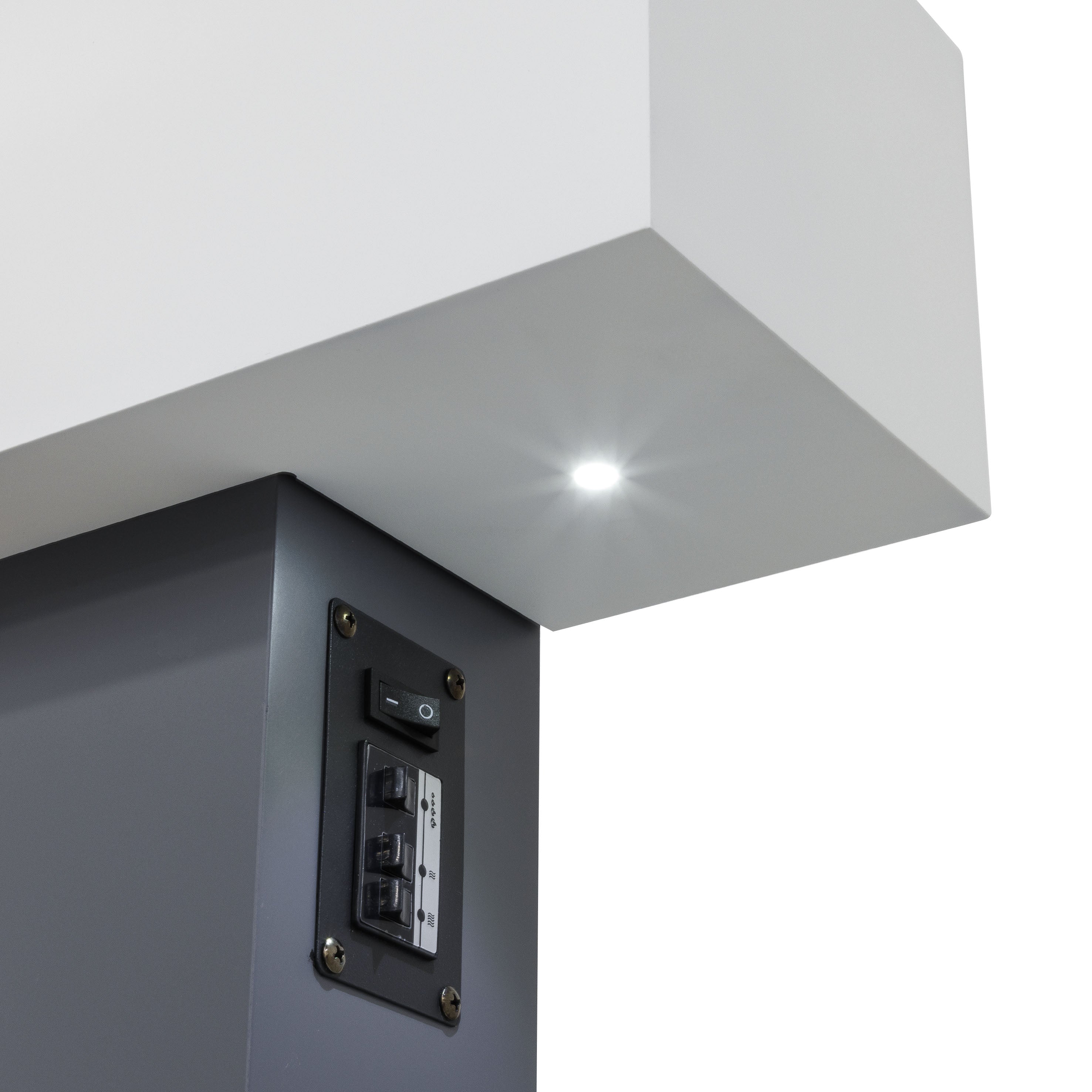 Baridi DH112 Electric Fireplace Action shot - led - light