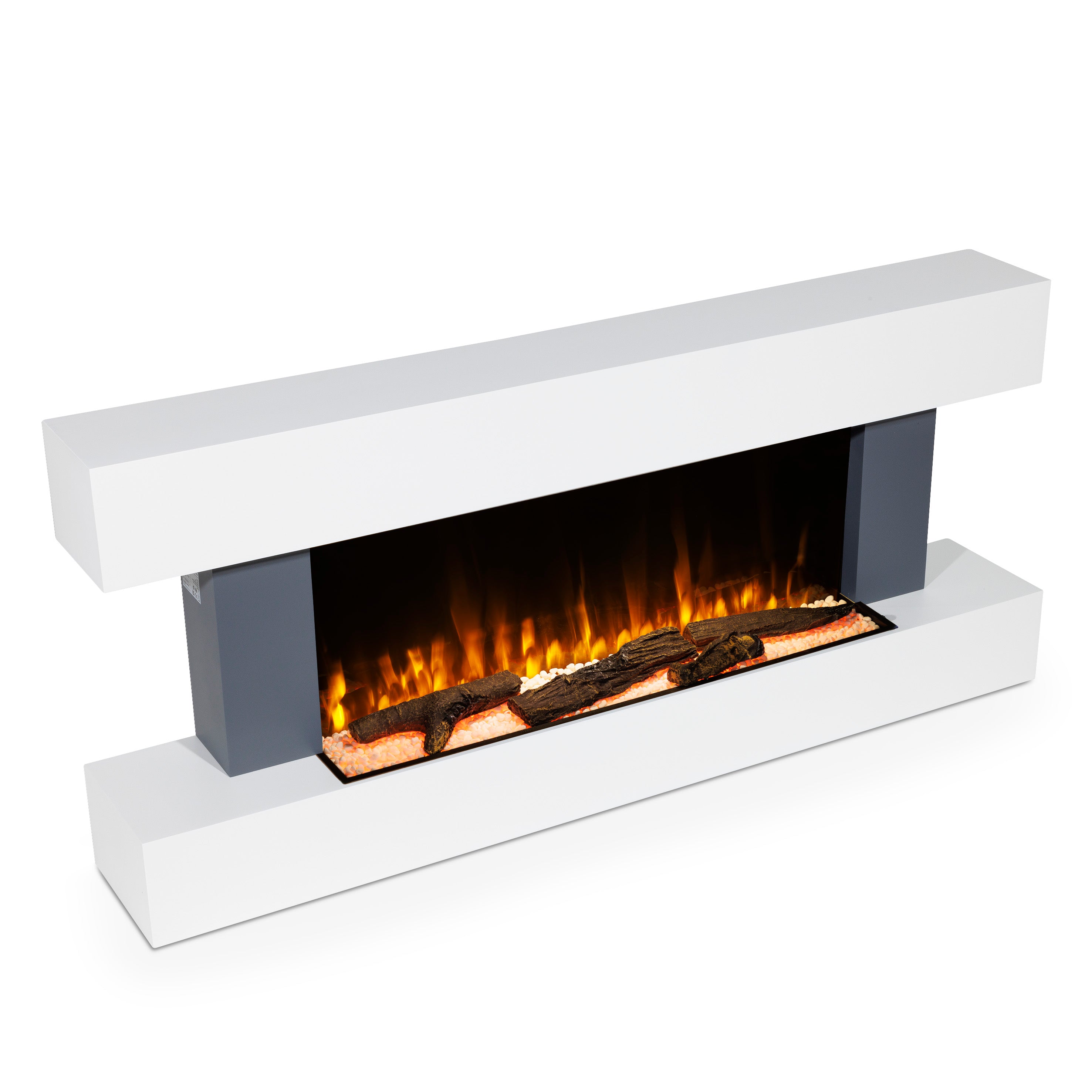 Baridi DH112 Electric Fireplace High - angle