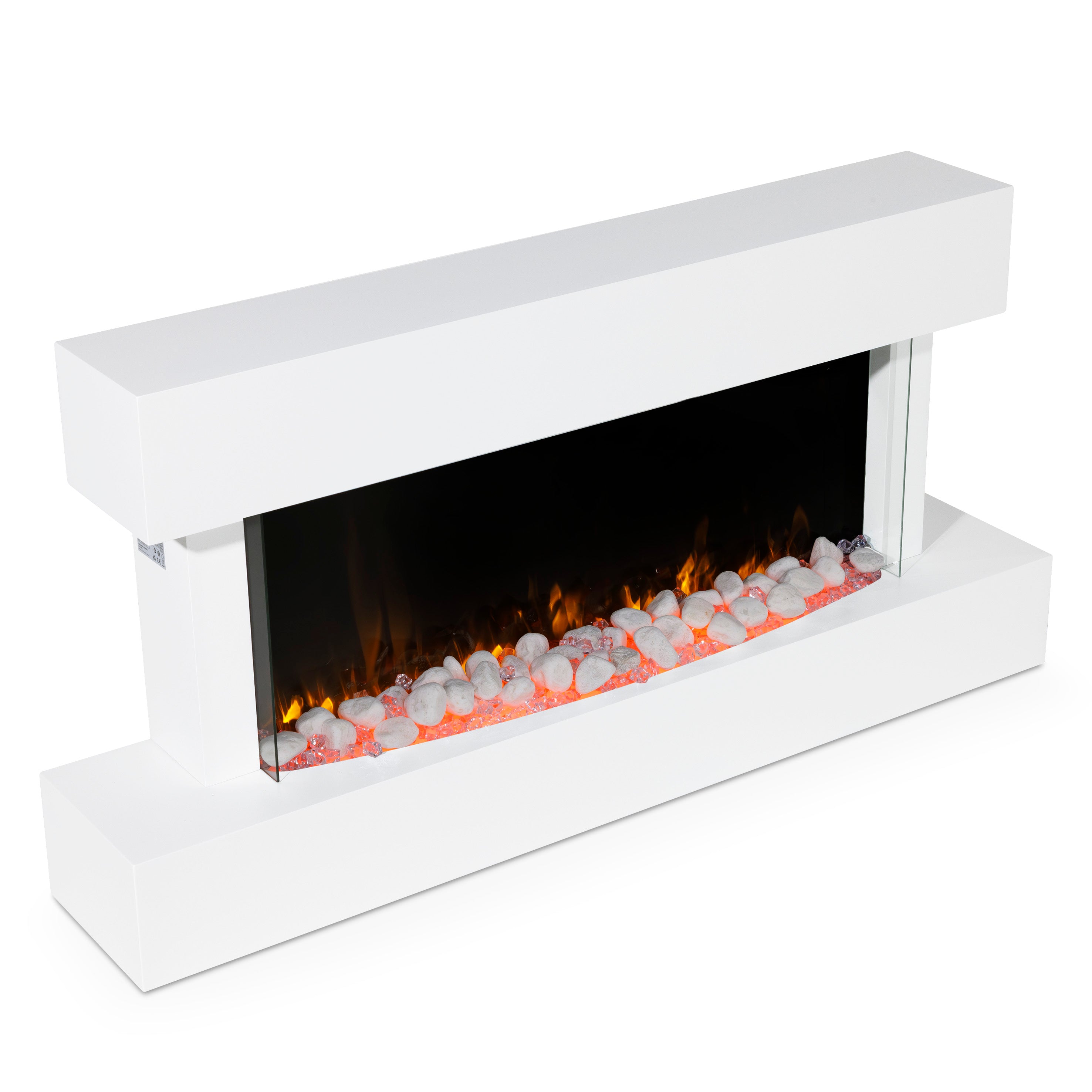Baridi DH113 Electric Fireplace High - angle