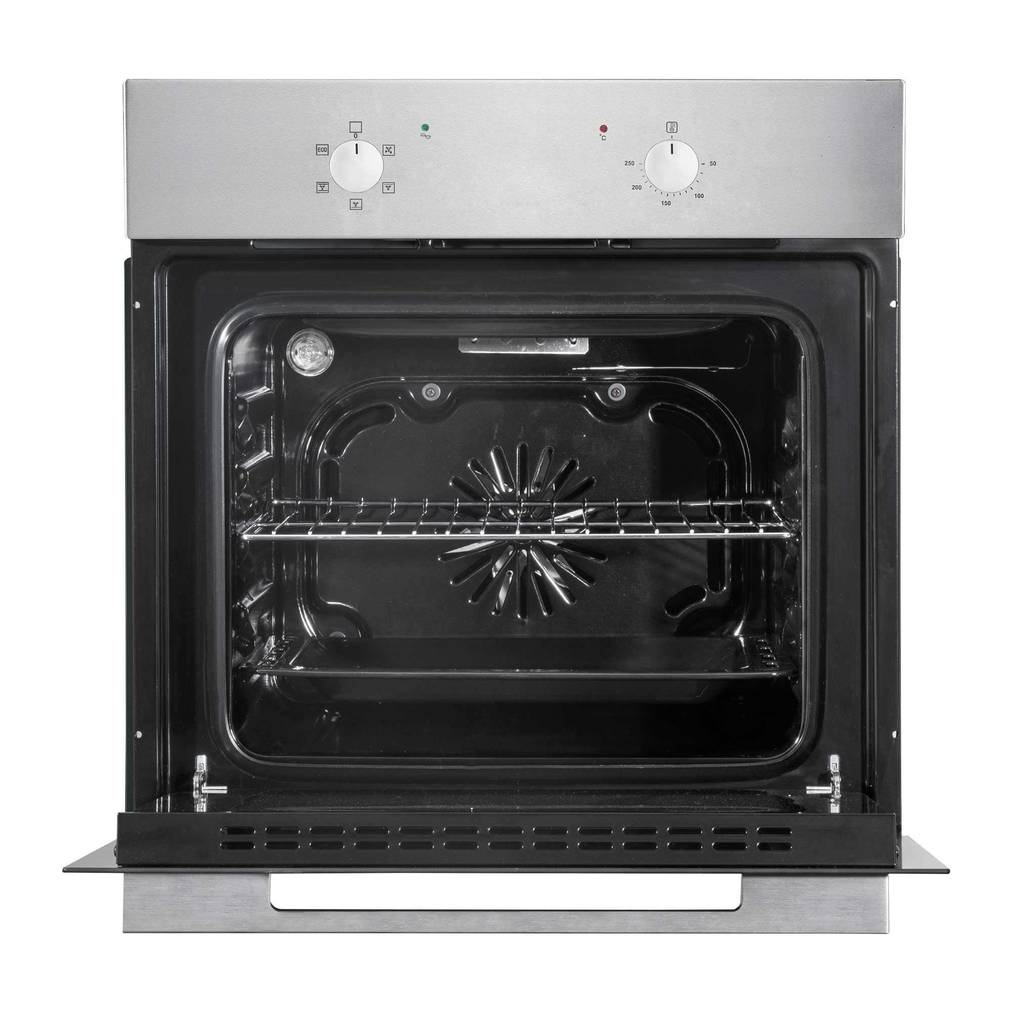 Kitchen Appliance Bundle – 60cm Oven, Gas Hob, Cooker Hood & Splashback – Stainless Steel