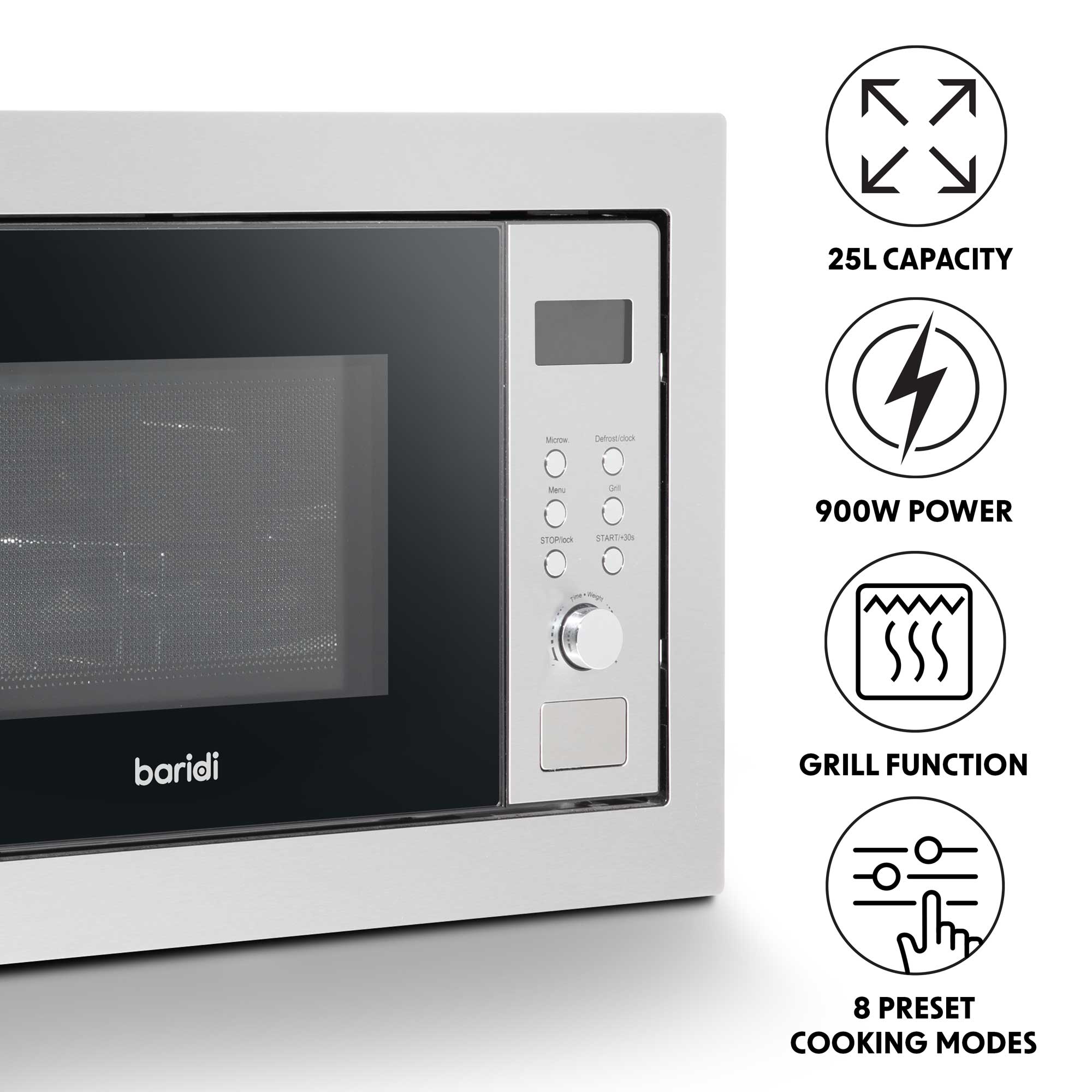 Baridi DH197 Microwave Action shot - information