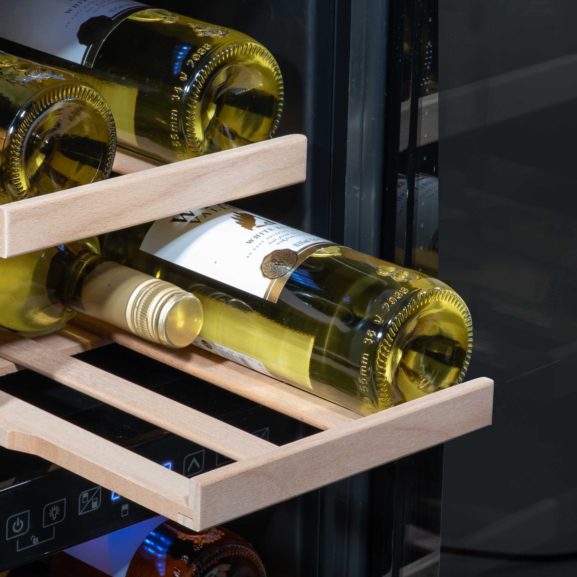 Baridi DH204 Wine Fridges Action shot - shelf