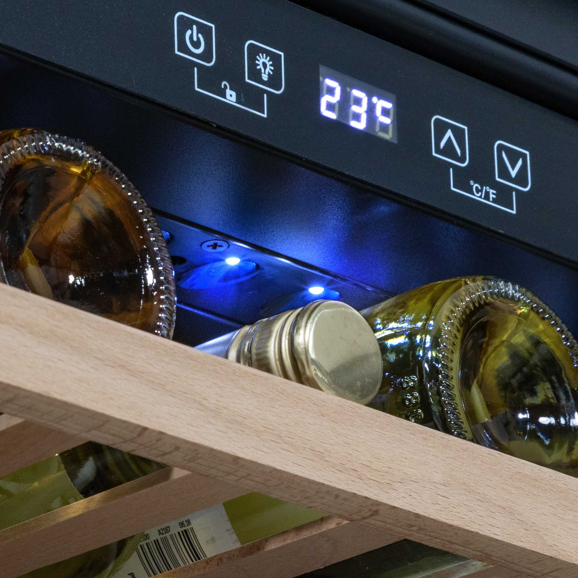 Baridi DH205 Wine Fridges Action shot - light