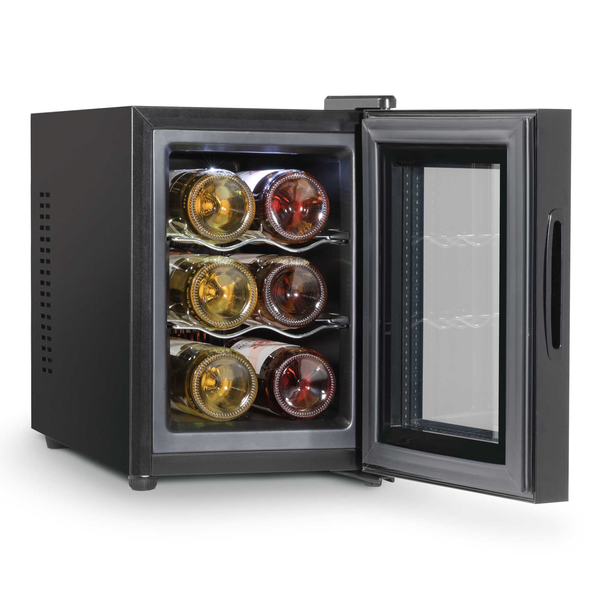 Baridi DH217 Wine Fridges Open - full