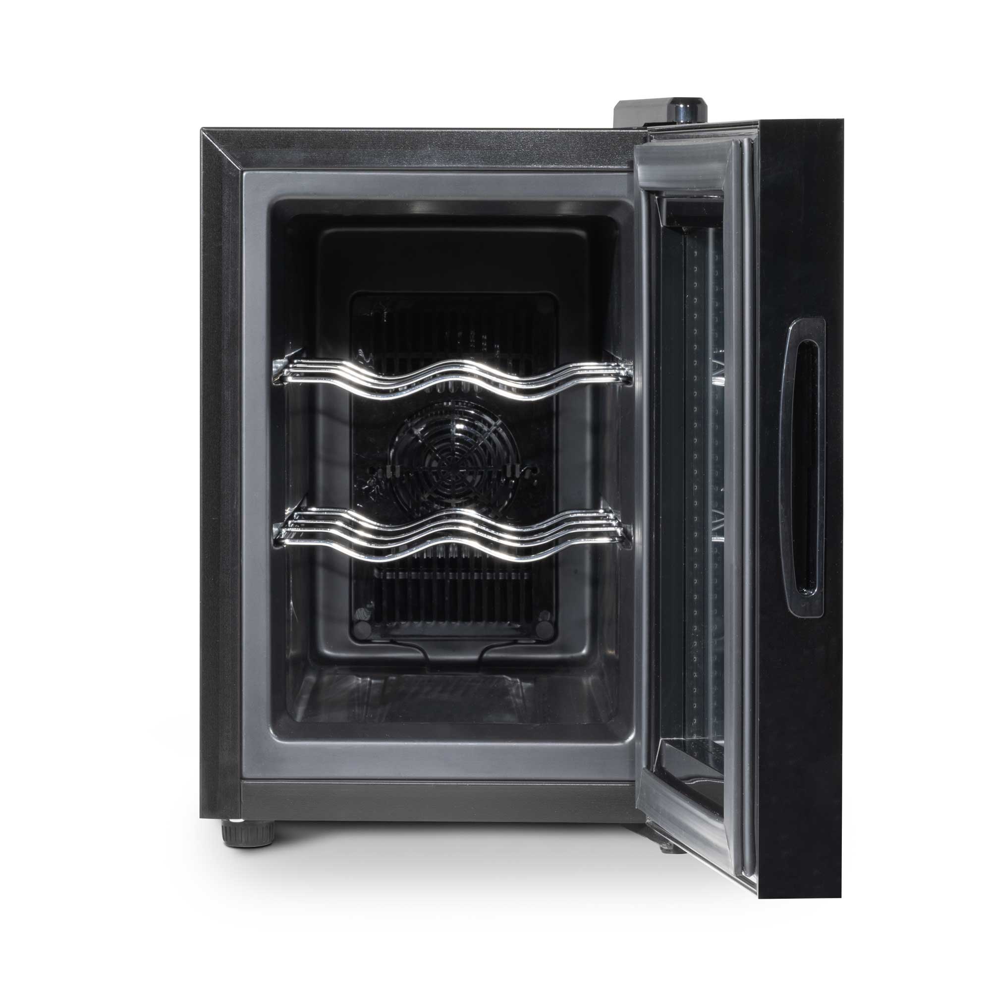 Baridi DH217 Wine Fridges Straight on - open - empty