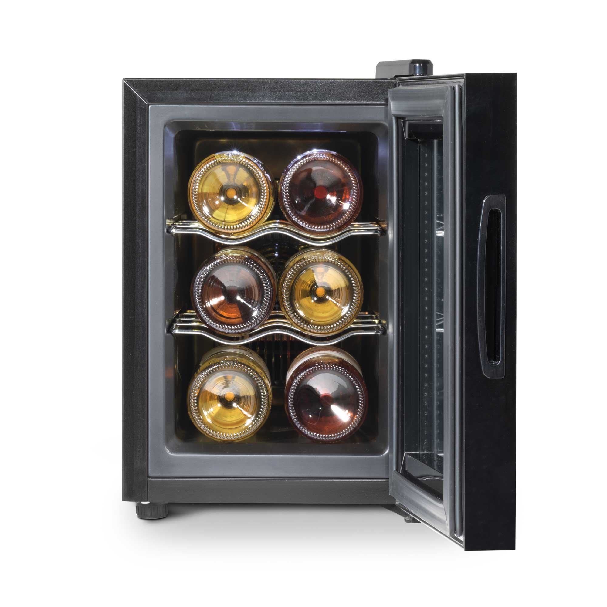 Baridi DH217 Wine Fridges Straight on - open - full