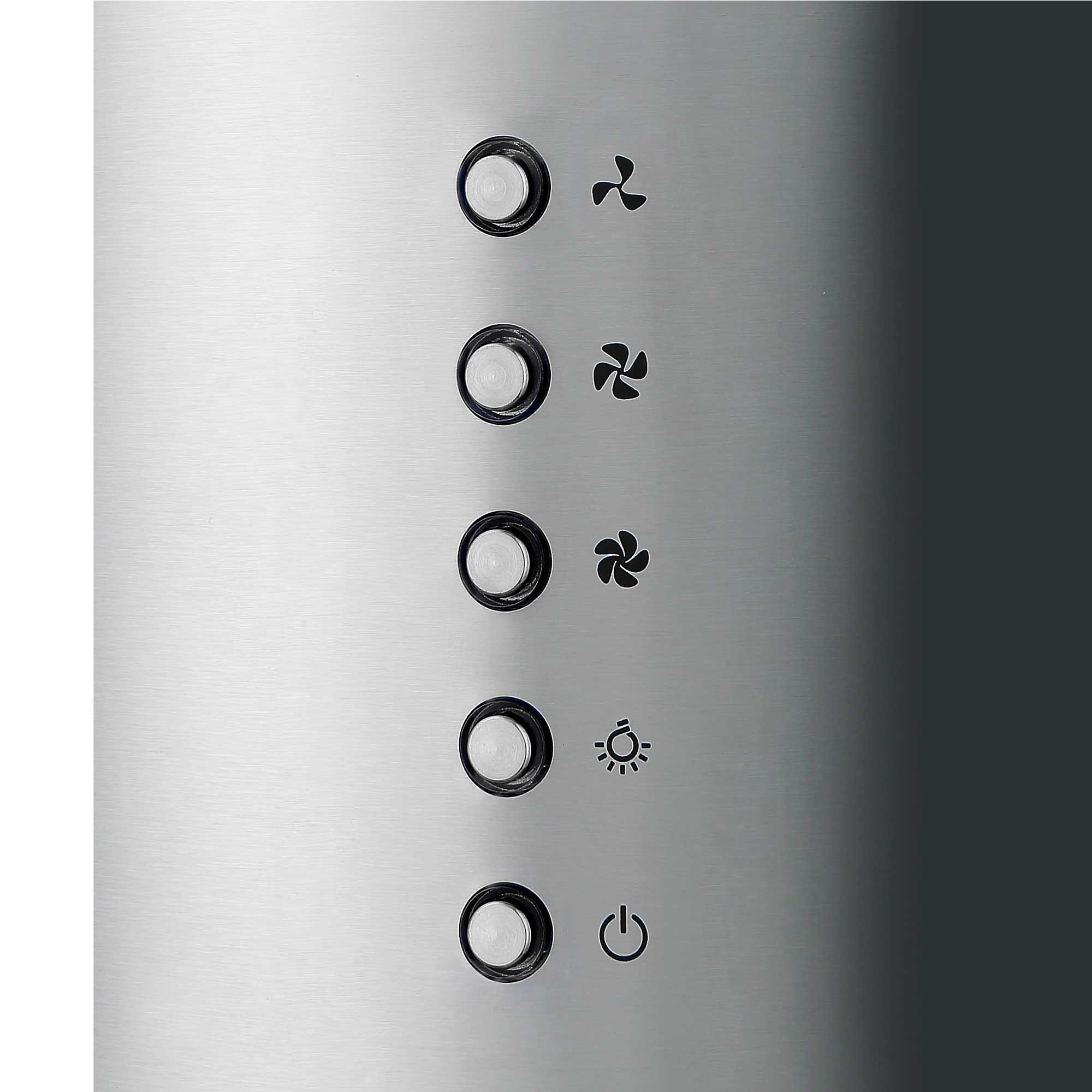 Baridi DH220 Extractor Hoods Action shot - controls