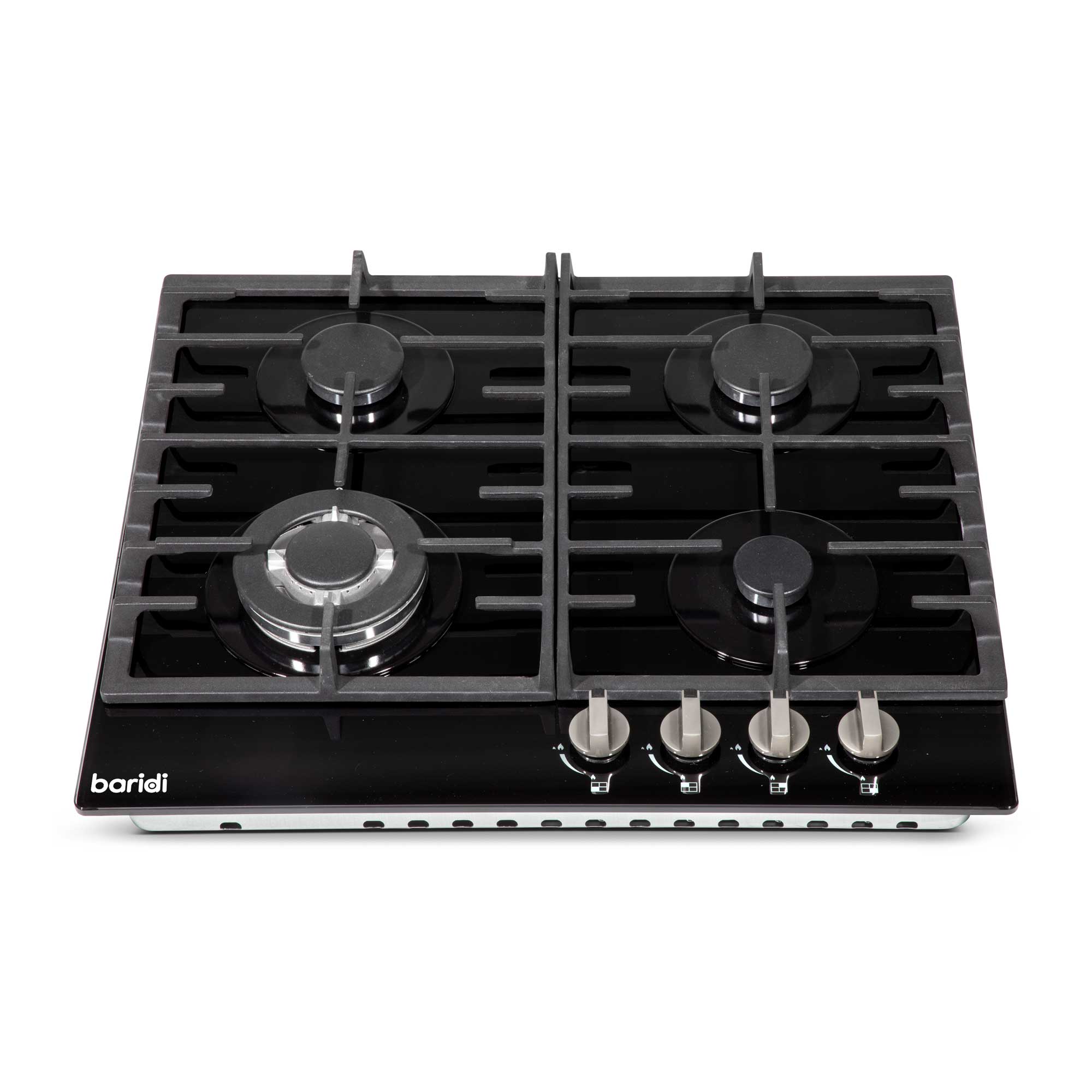 Baridi DH226 Gas Hob Straight on - 2nd perspective