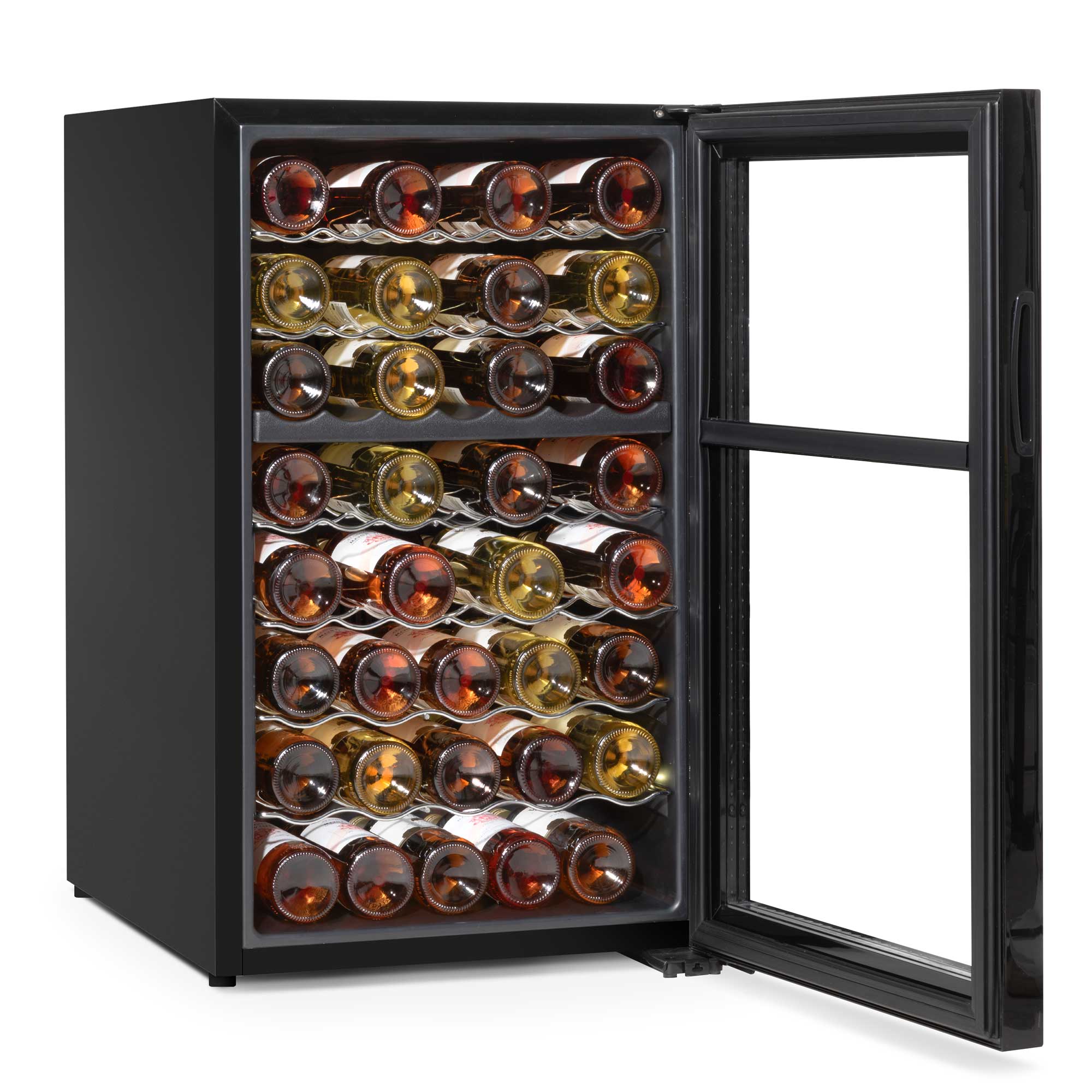 Baridi DH236 Wine Fridges Open - full
