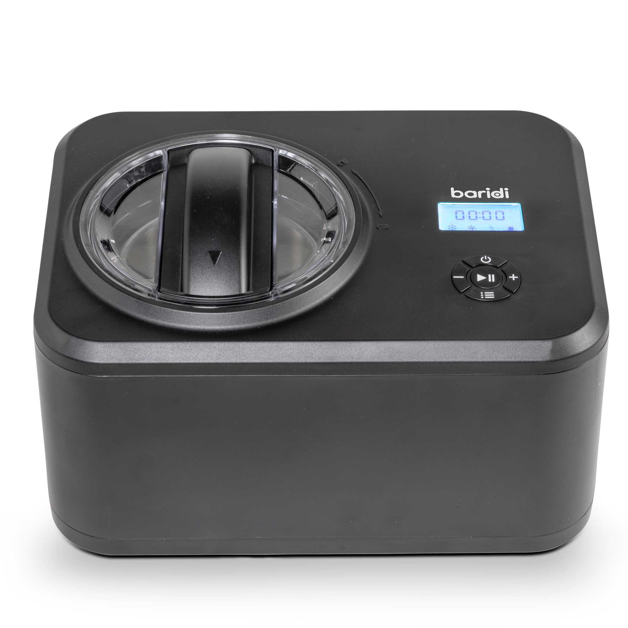 Baridi DH240 Ice Cream Maker Straight on - high - angle