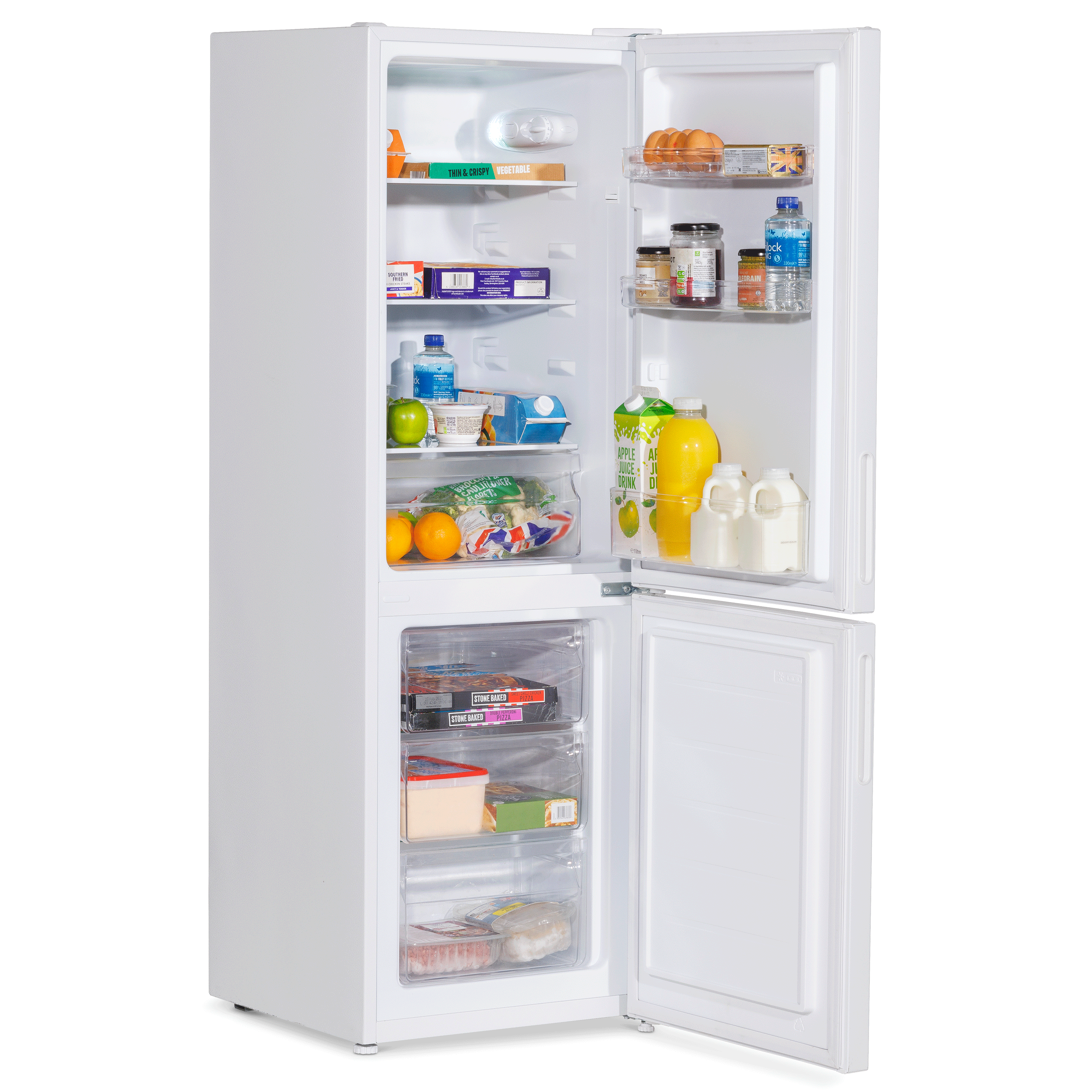 Baridi DH252 Fridge Freezer Open - full