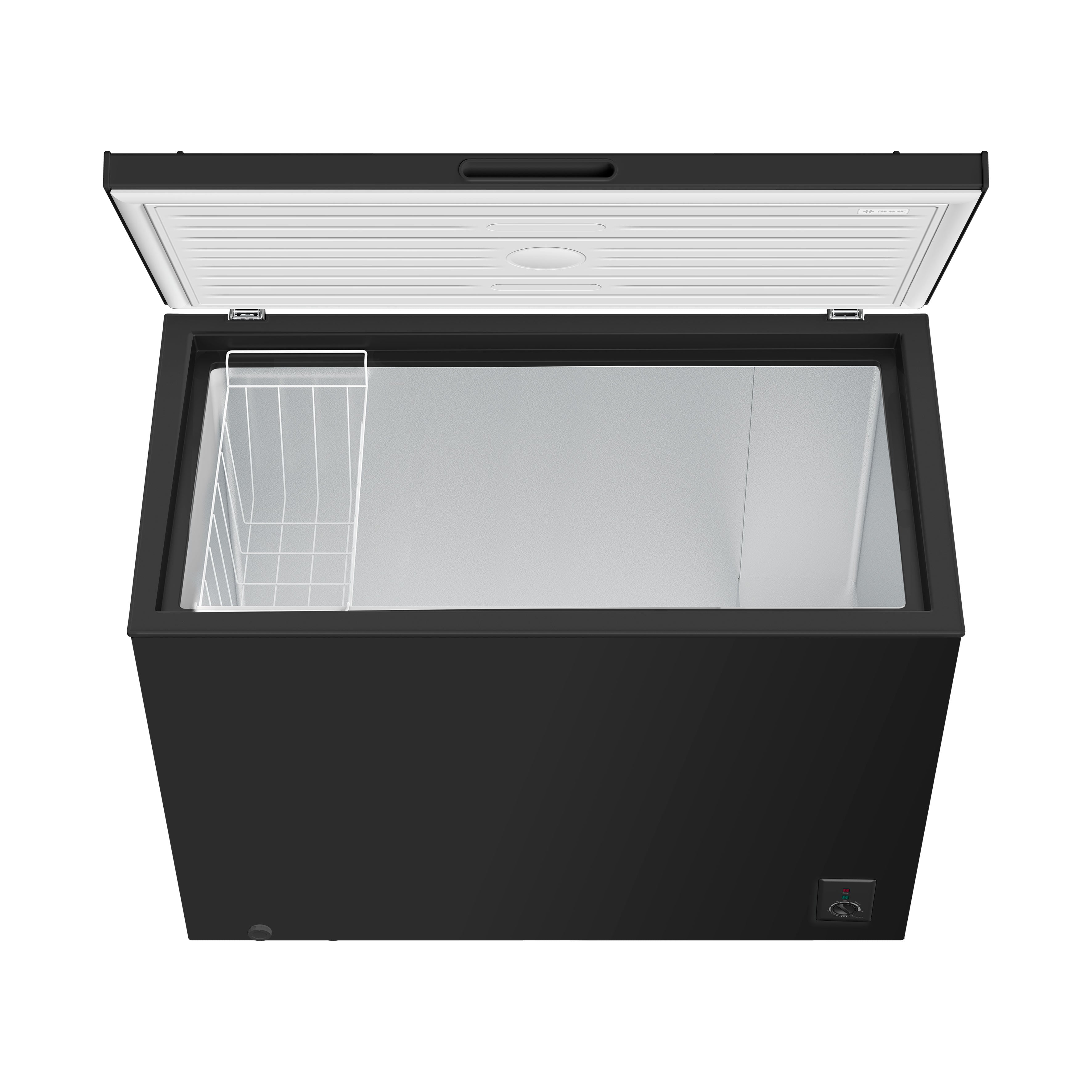 Baridi 254L Freestanding Chest Freezer with Adjustable Thermostat - Black- DH259