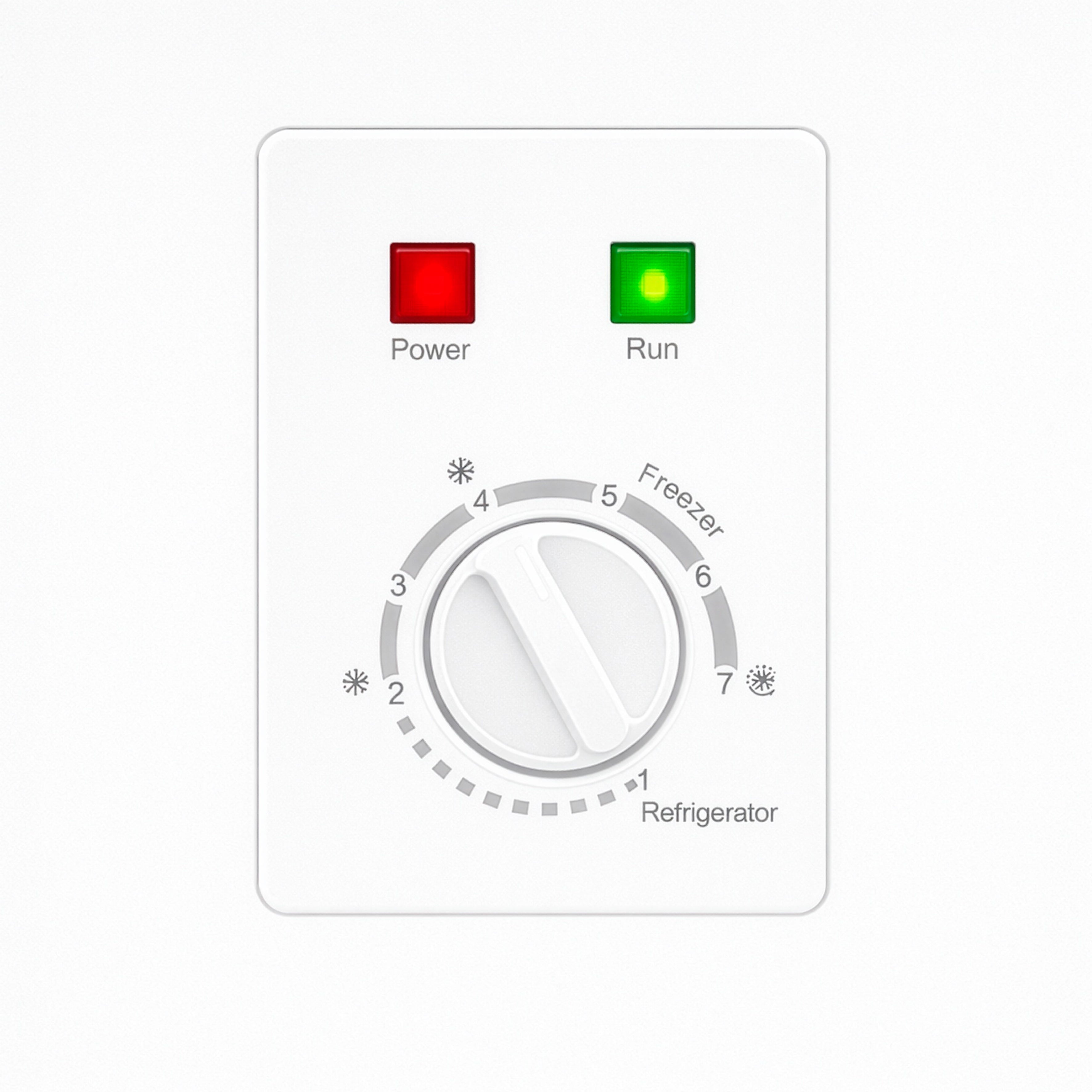 Baridi 299L Freestanding Chest Freezer with Adjustable Thermostat, White - DH260