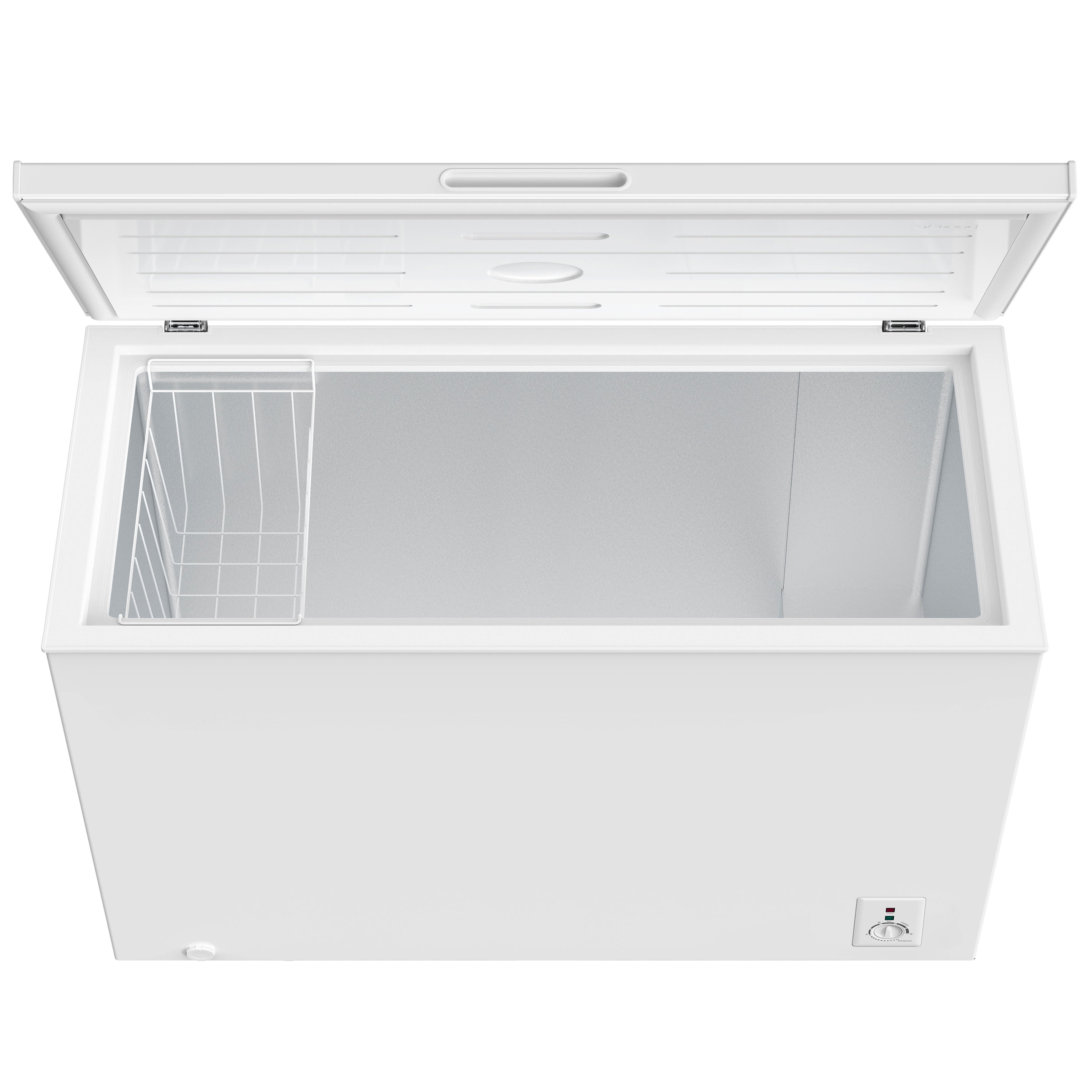 Baridi 299L Freestanding Chest Freezer with Adjustable Thermostat, White - DH260