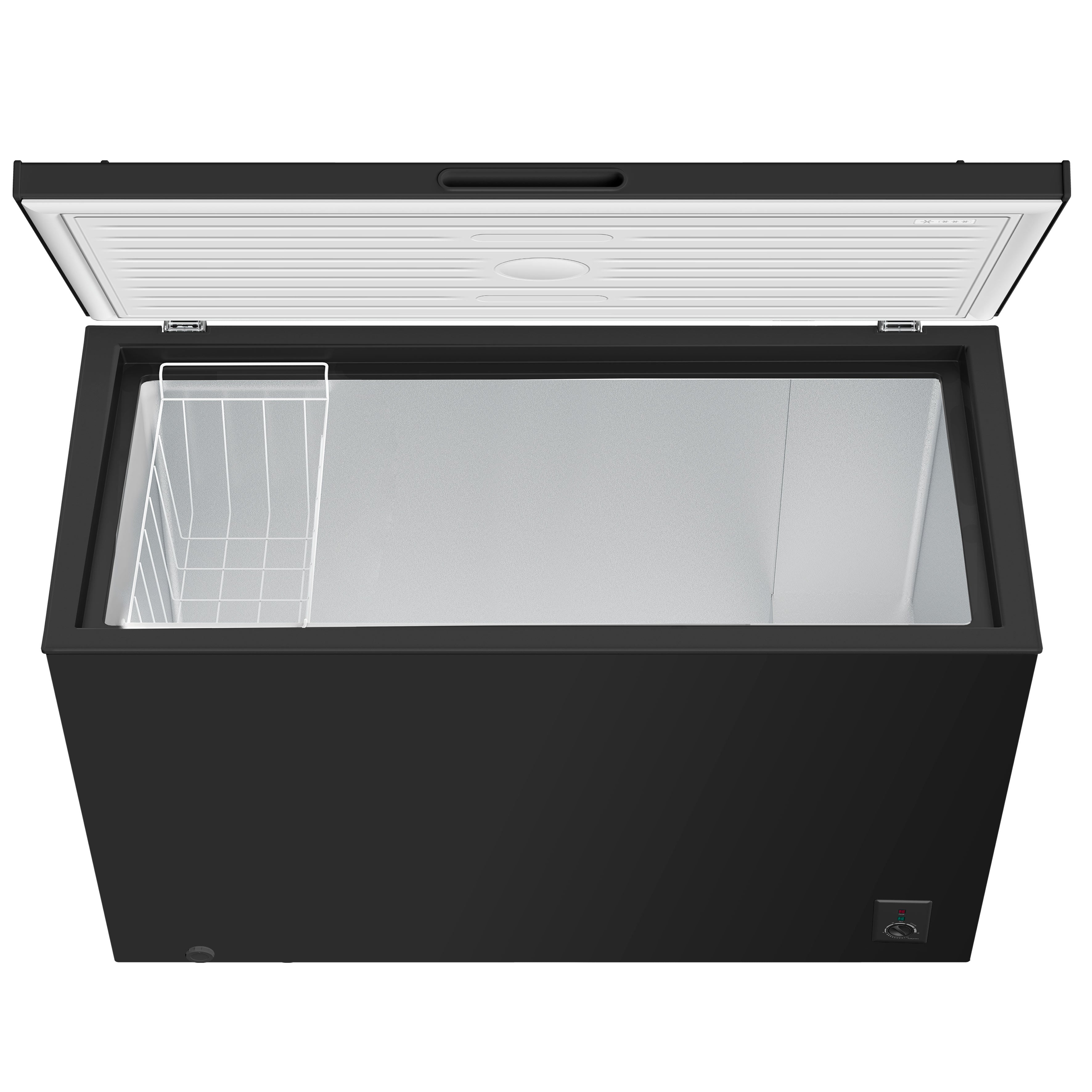 Baridi 299L Freestanding Chest Freezer with Adjustable Thermostat, Black - DH261