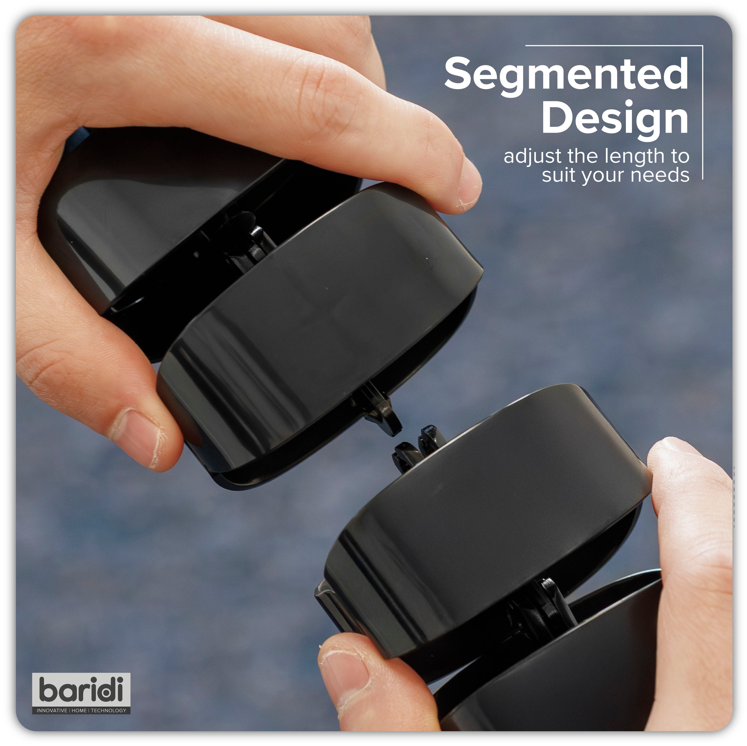 Standing Desk Flexible Cable Management System, Clamp-On - DH274