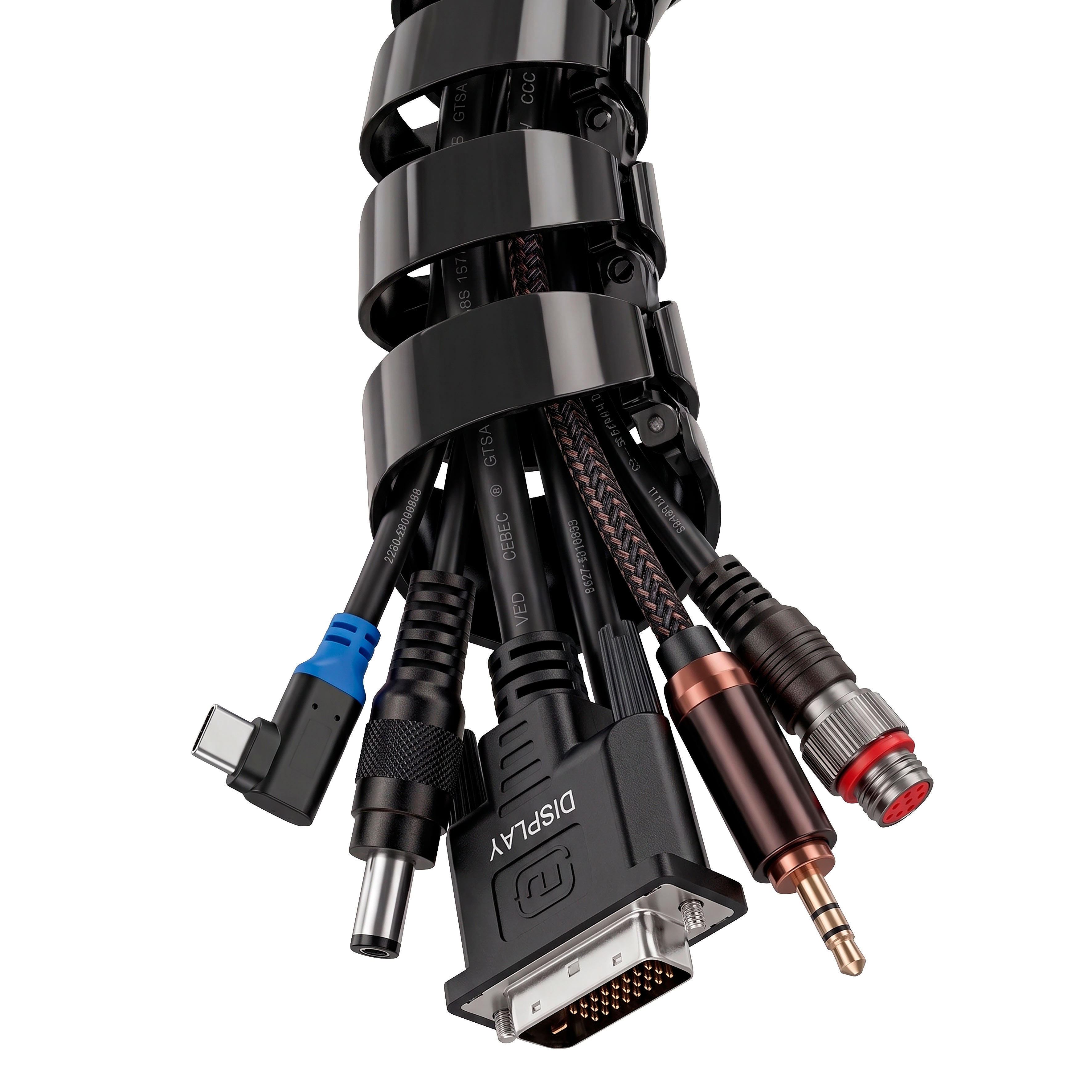 Standing Desk Flexible Cable Management System, Magnetic - DH275