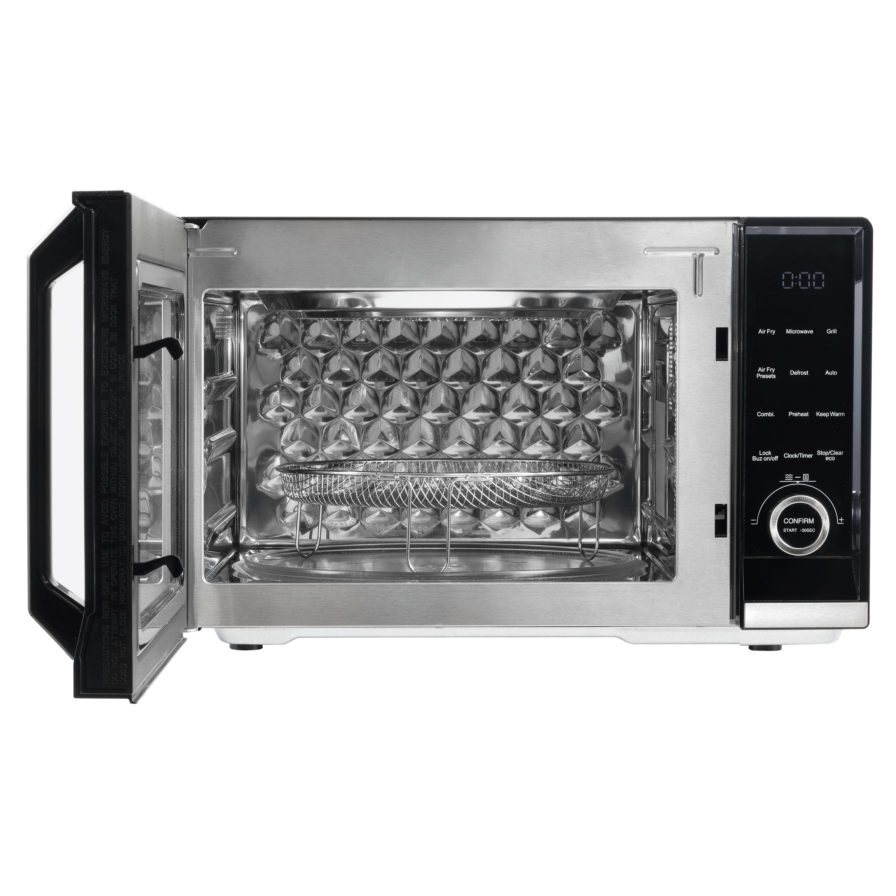 Baridi DH277 Microwave Straight on - open