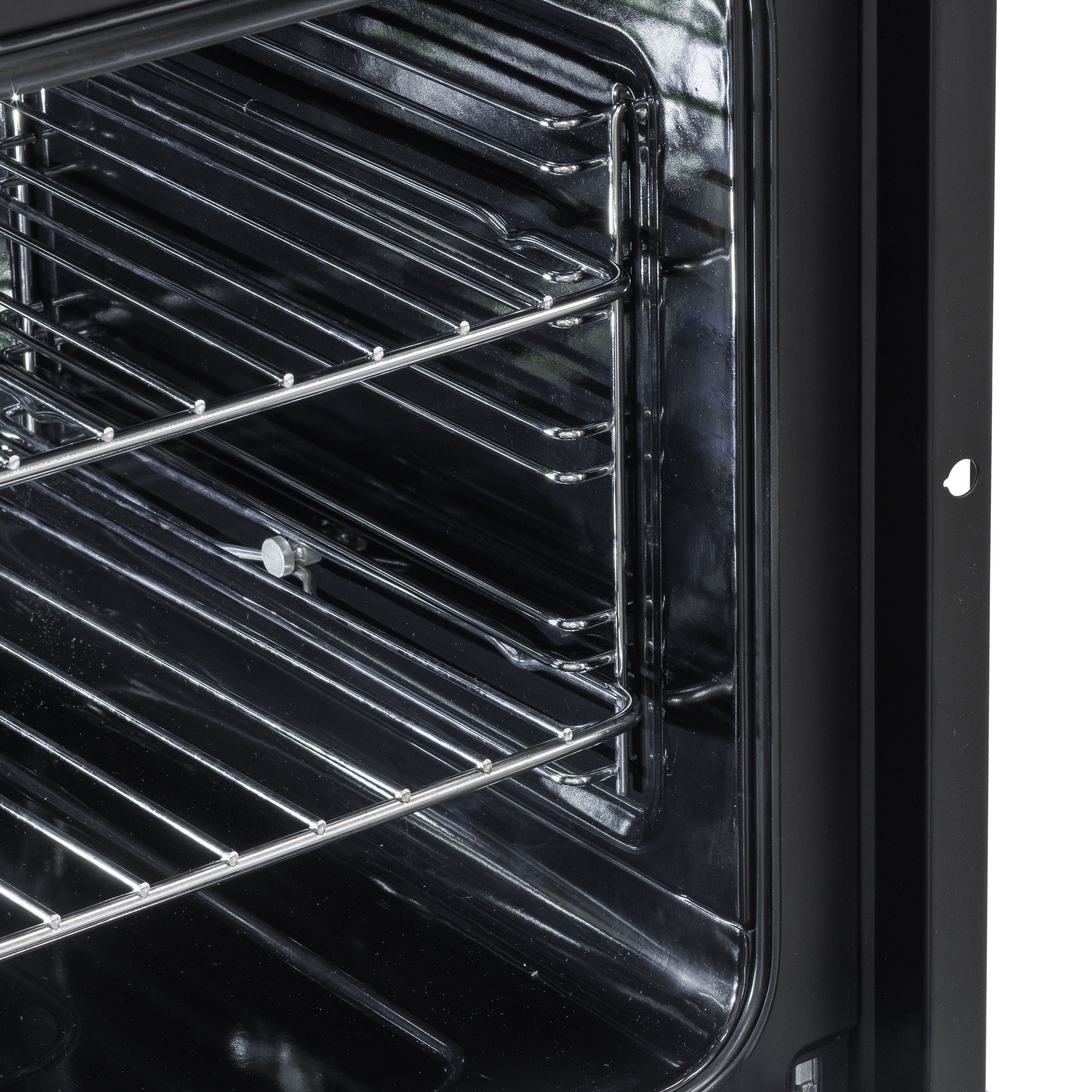 Baridi 90cm 88L Built-In Double Oven, Capacity, Energy Rating A, Black Glass – DH279