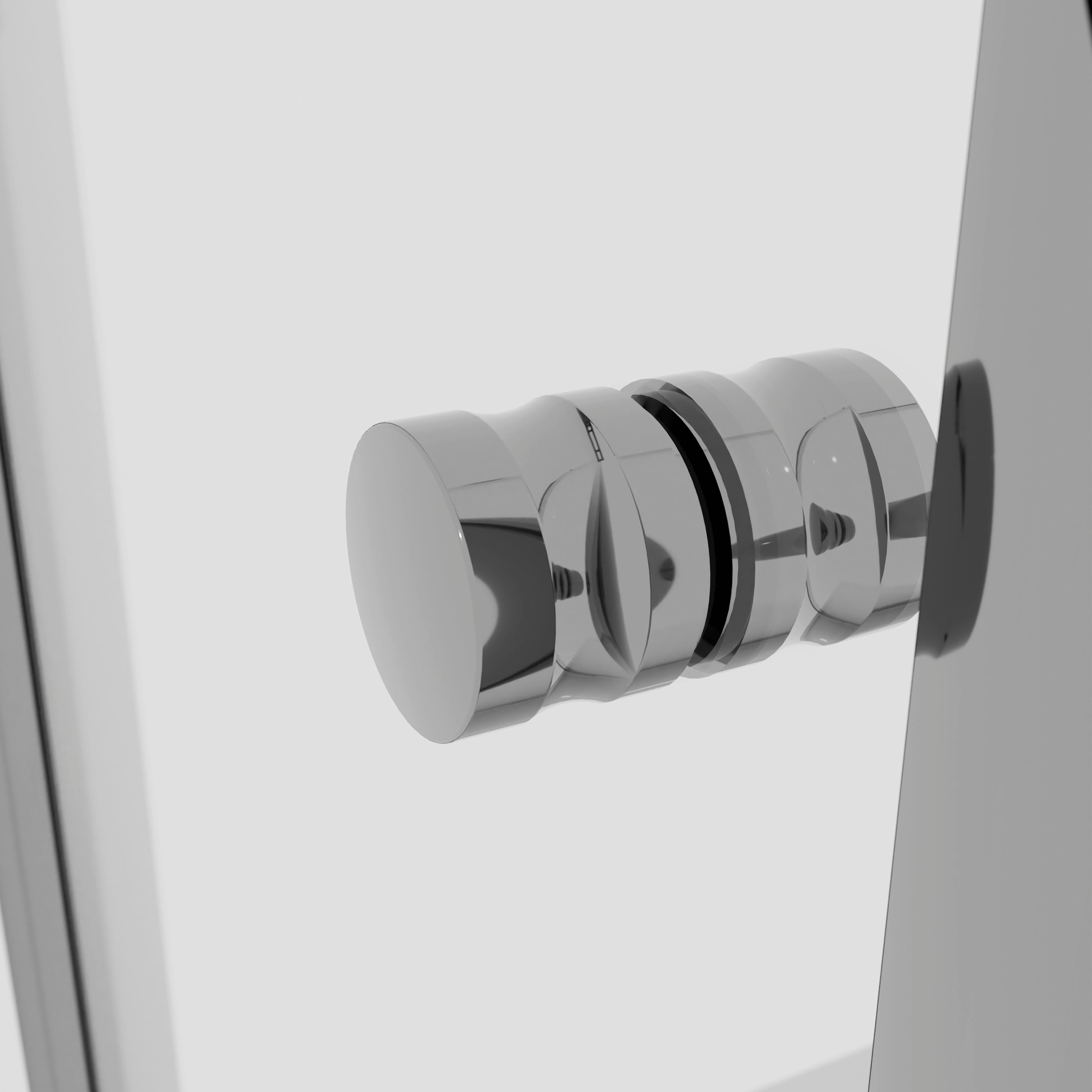 Baridi Corner Entry Shower Enclosure 900 x 900 x 1850mm with 6mm Tempered Glass - Chrome - DH299