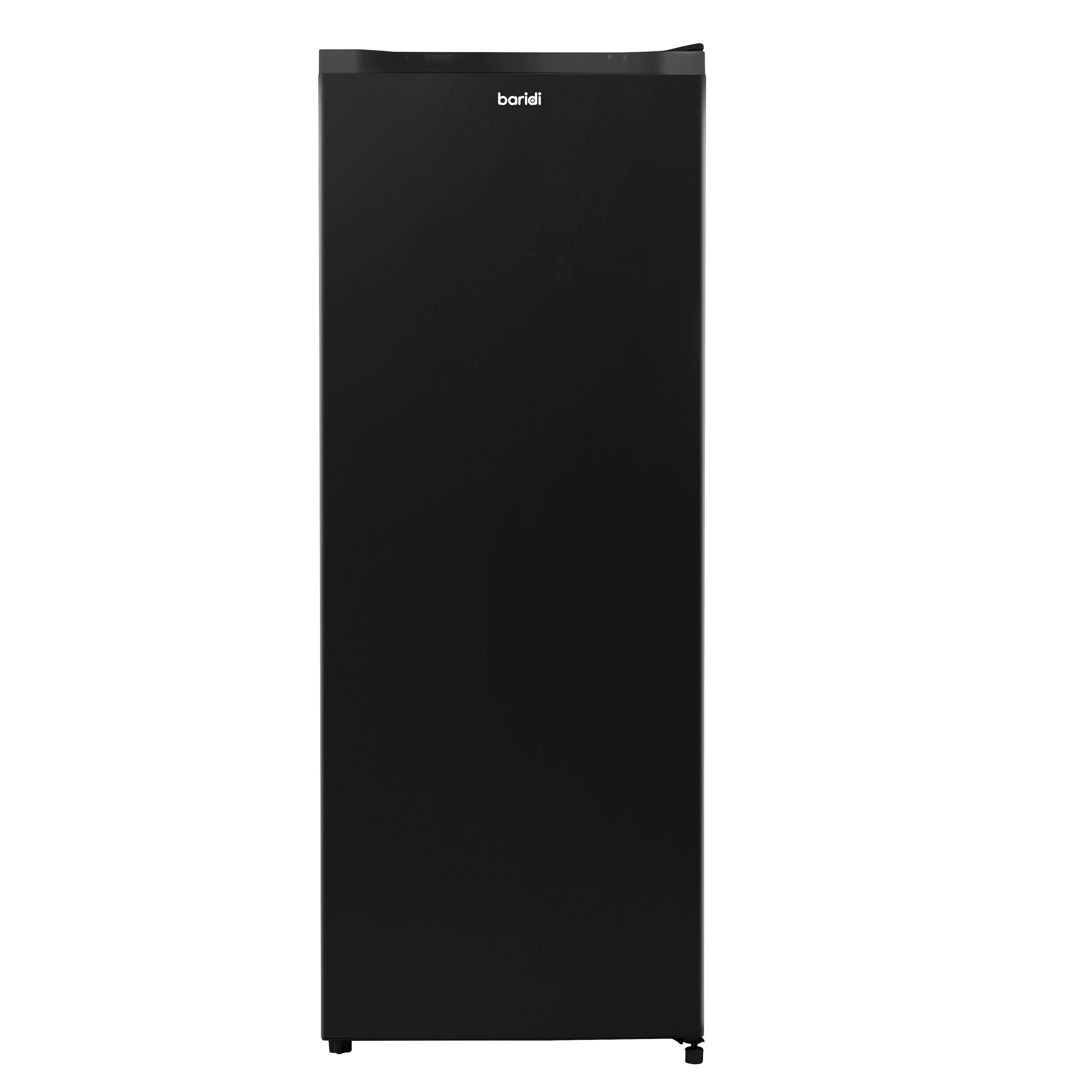 Baridi Freestanding Tall Freezer, 177L Capacity with Reversible Door, Black – DH325