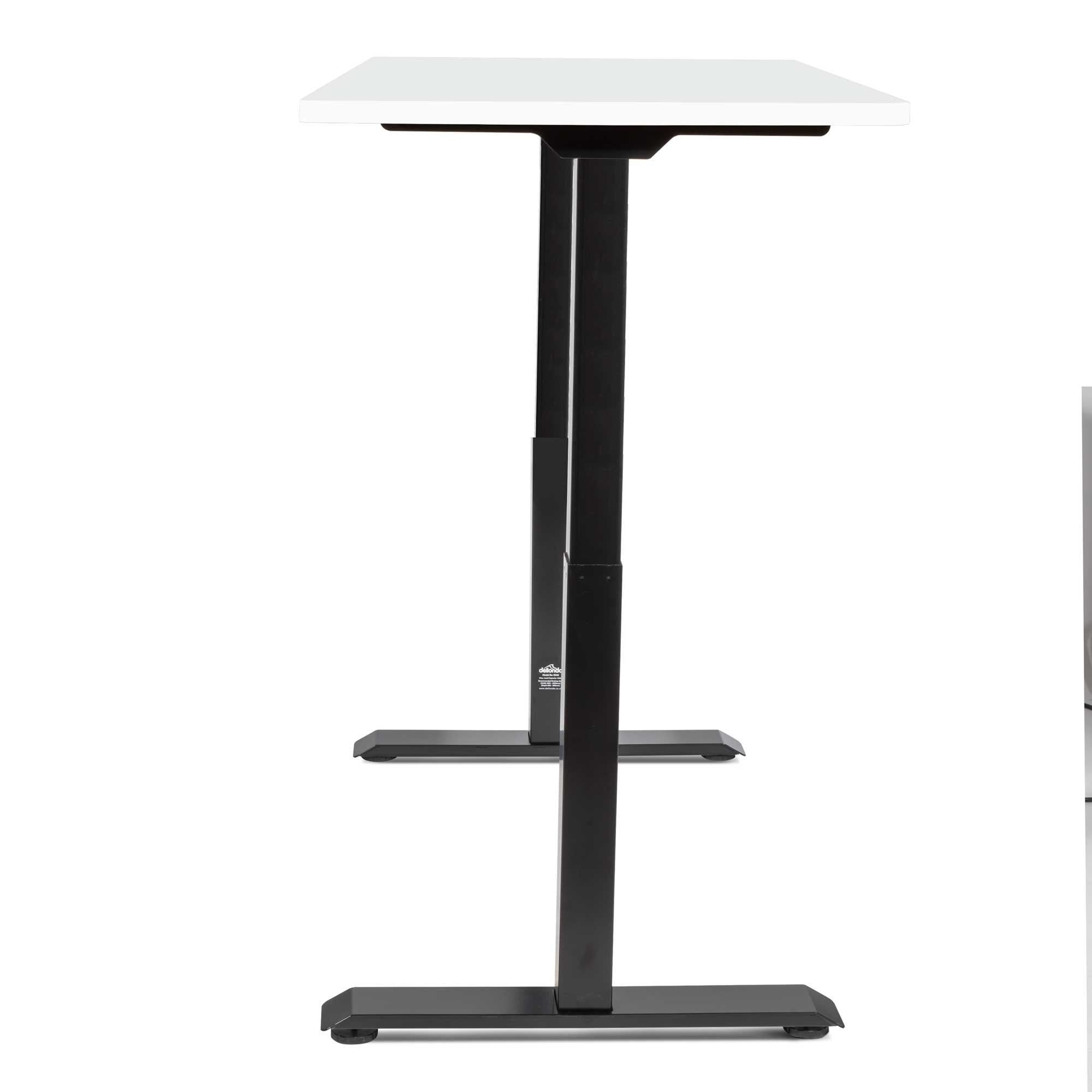 Dellonda DH32 Adjustable Desk Side - profile