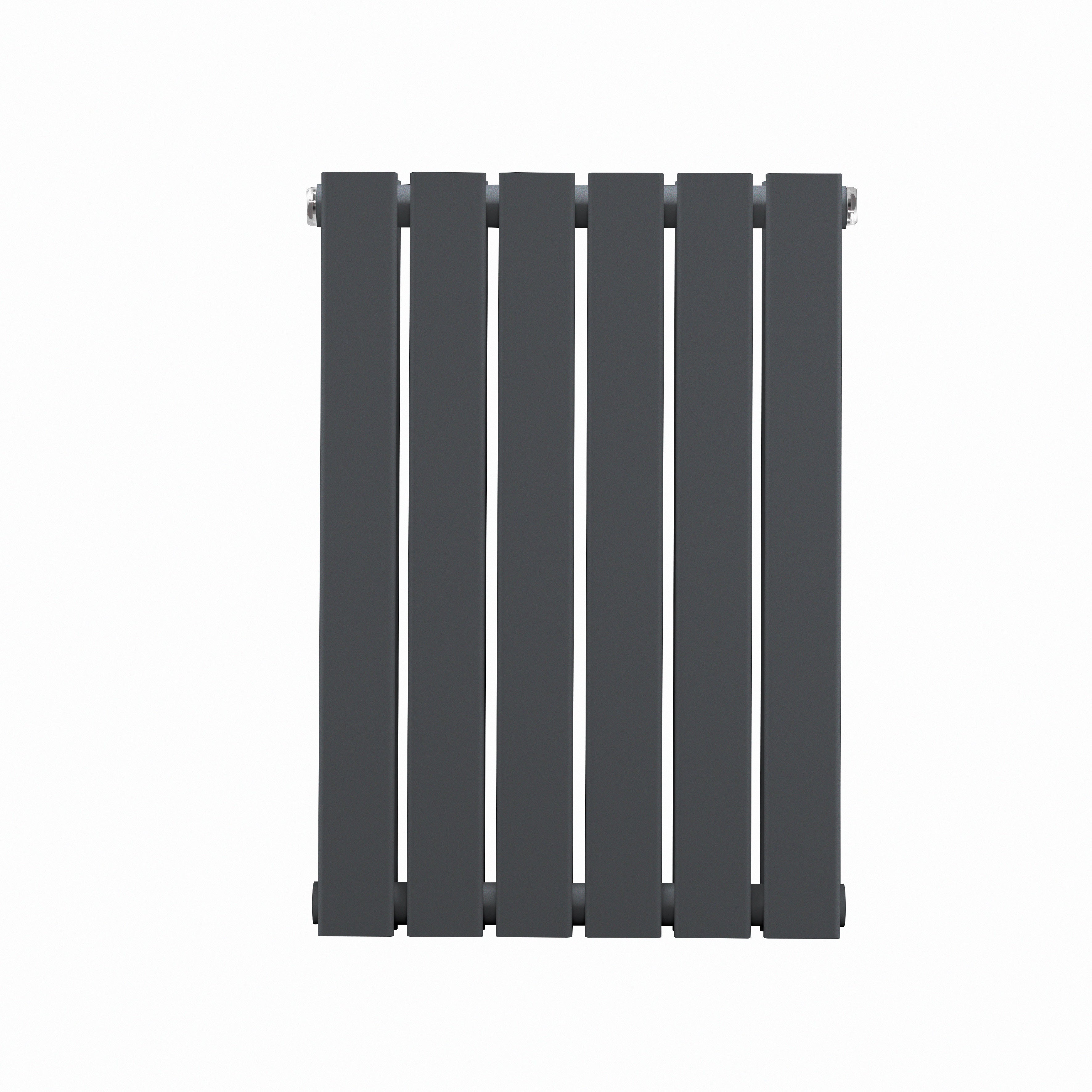 Horizontal Radiator Contemporary Double Flat Panel Design 420 x 600mm, Anthracite - DH338