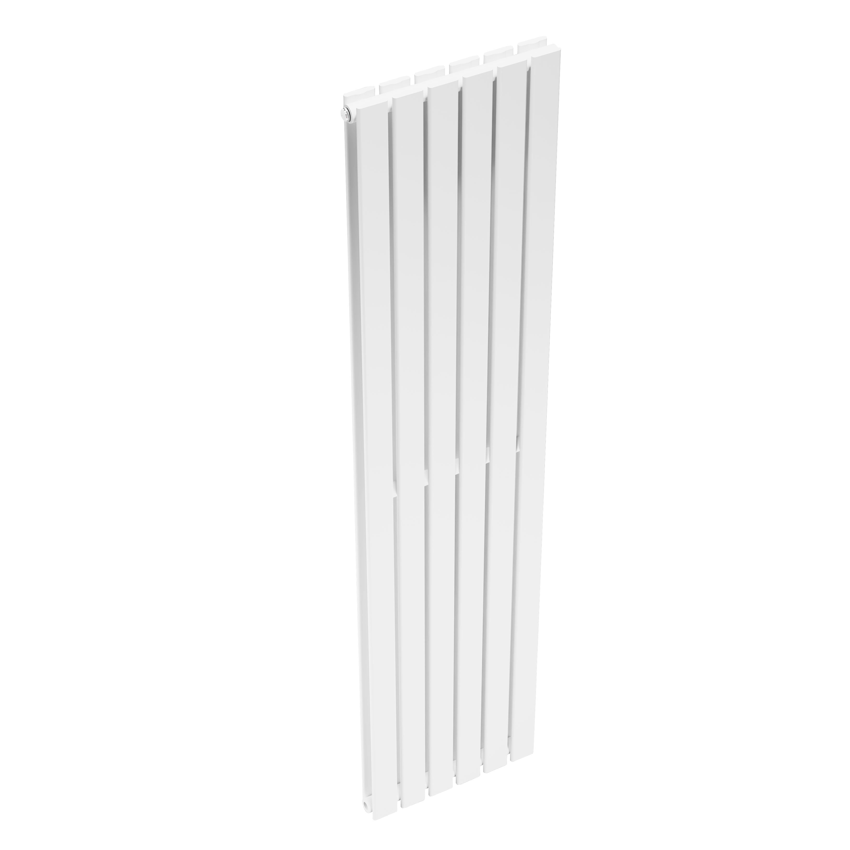 Baridi Vertical Radiator Contemporary Double Flat Panel Design 420 x 1800mm, White - DH355