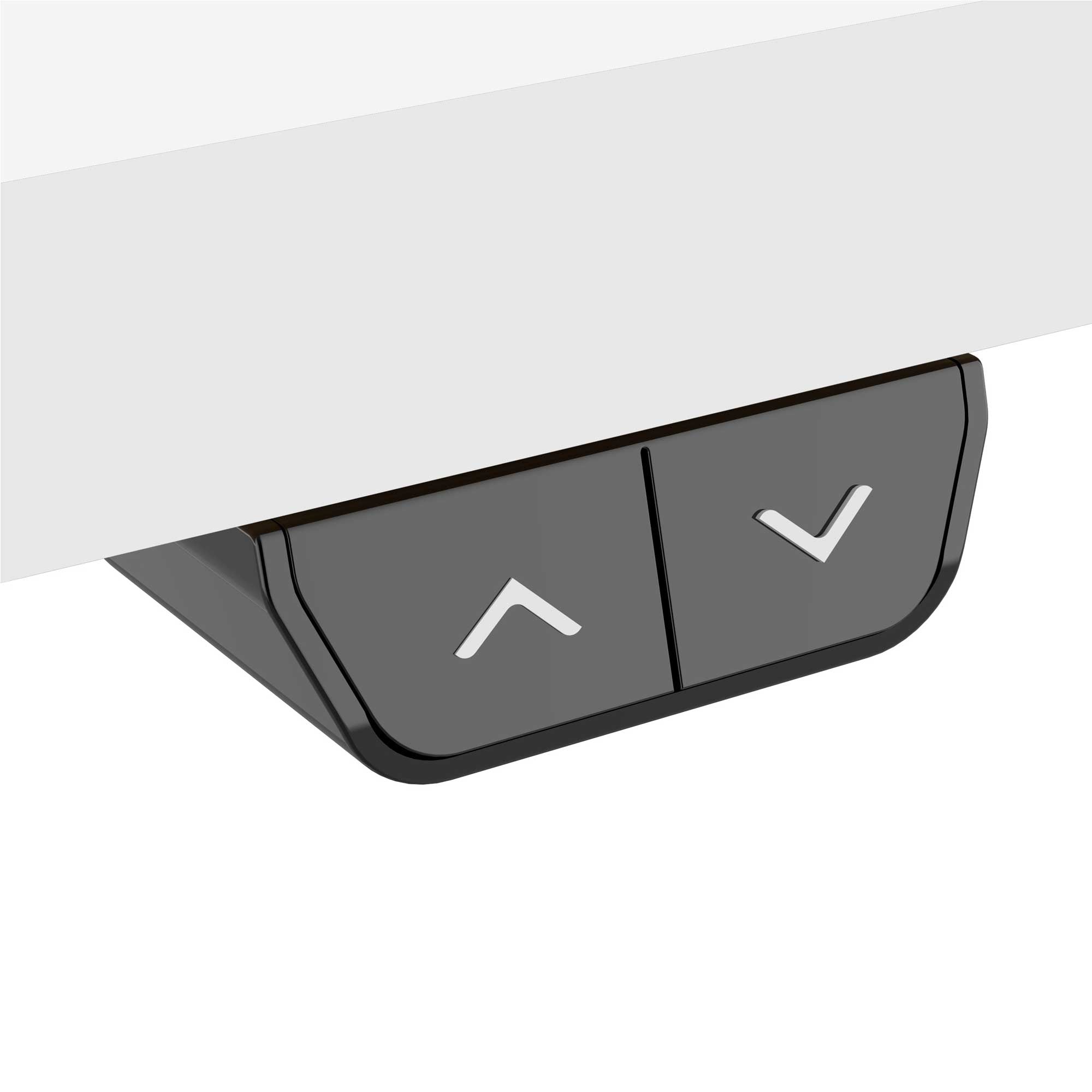 Dellonda DH36 Adjustable Desk Action shot - controls