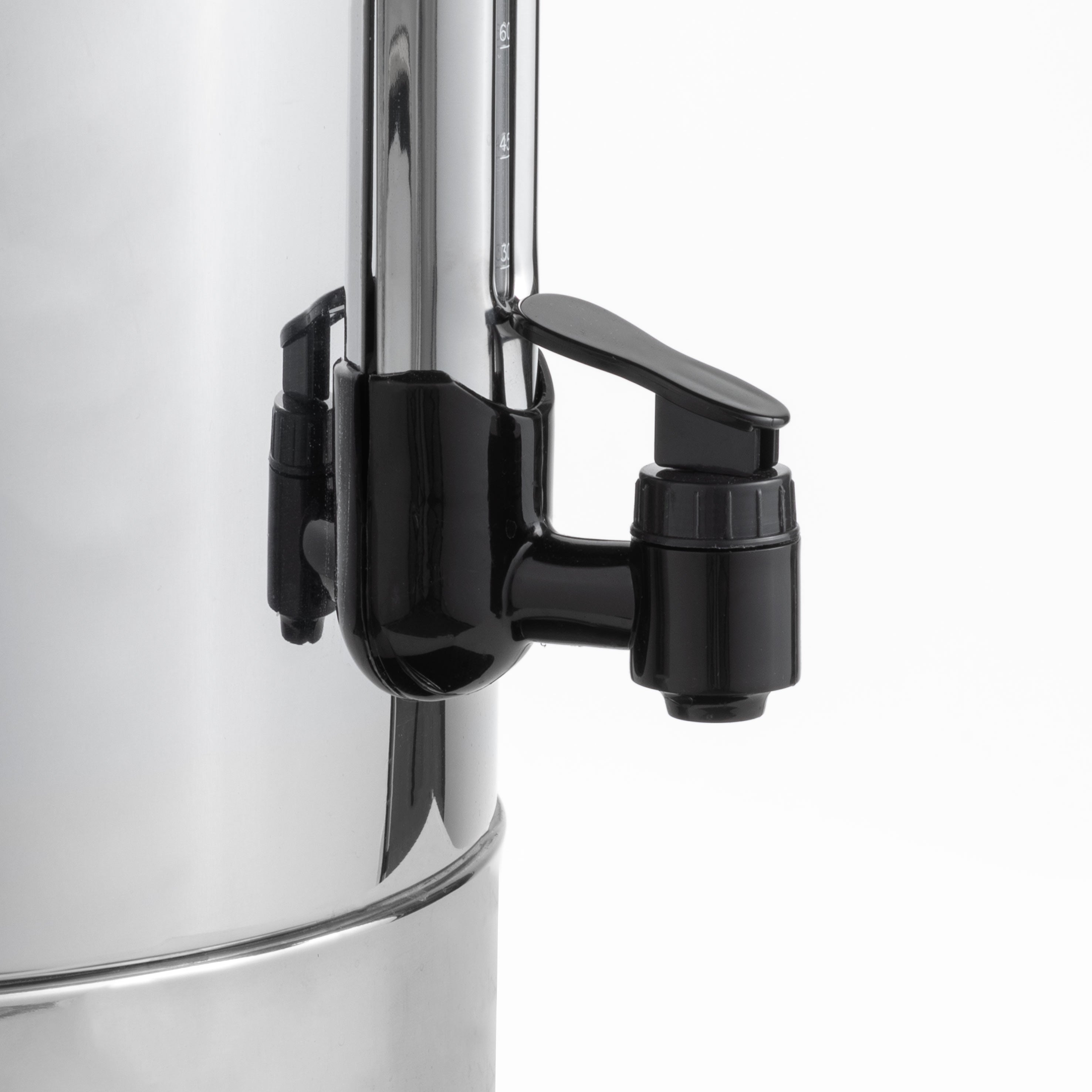 Baridi 30L Hot Water Boiler, Tea Urn with Drip Tray, Keep Warm Function - Stainless Steel - DH388