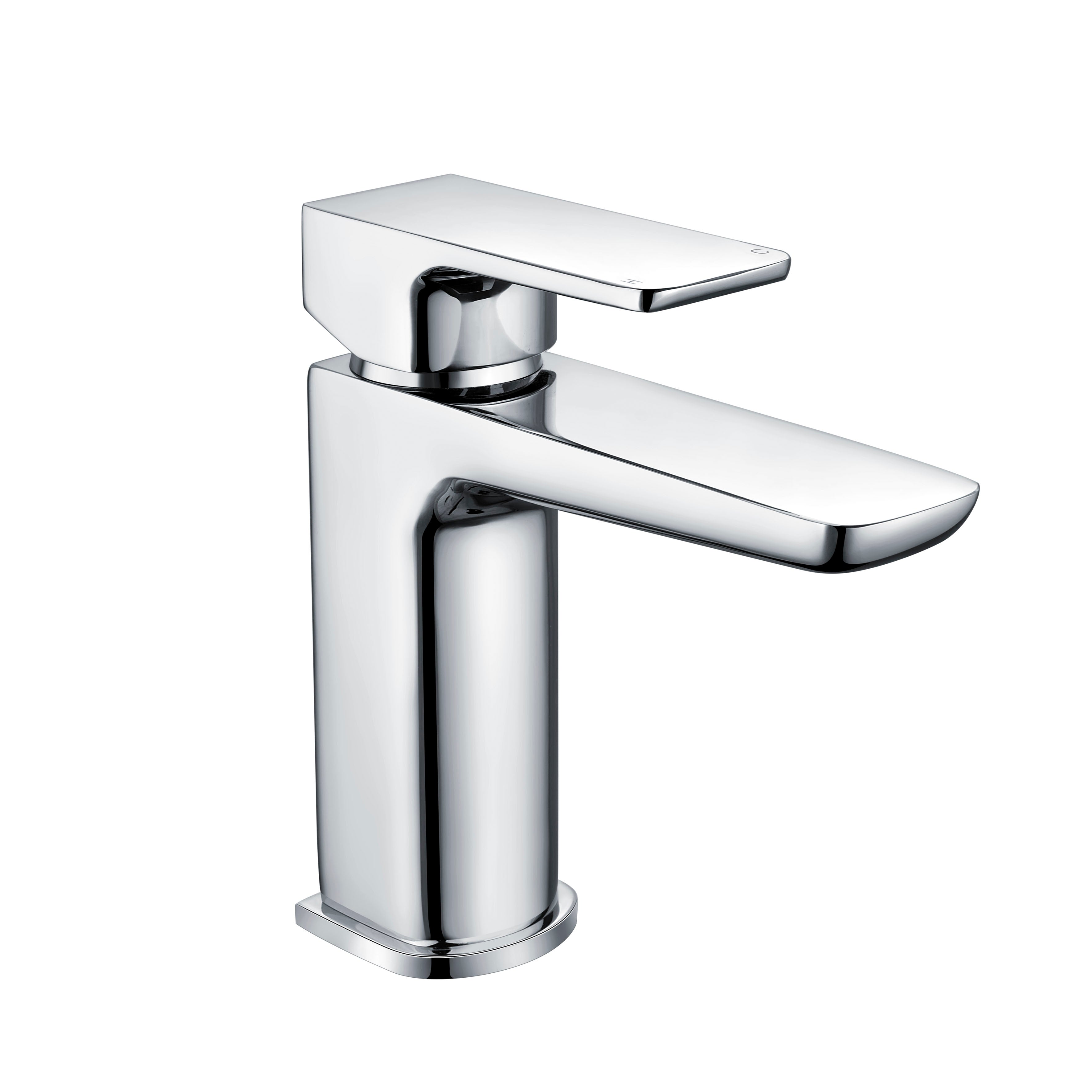 Baridi Basin Mixer Tap with Clicker Waste, Chrome - DH392