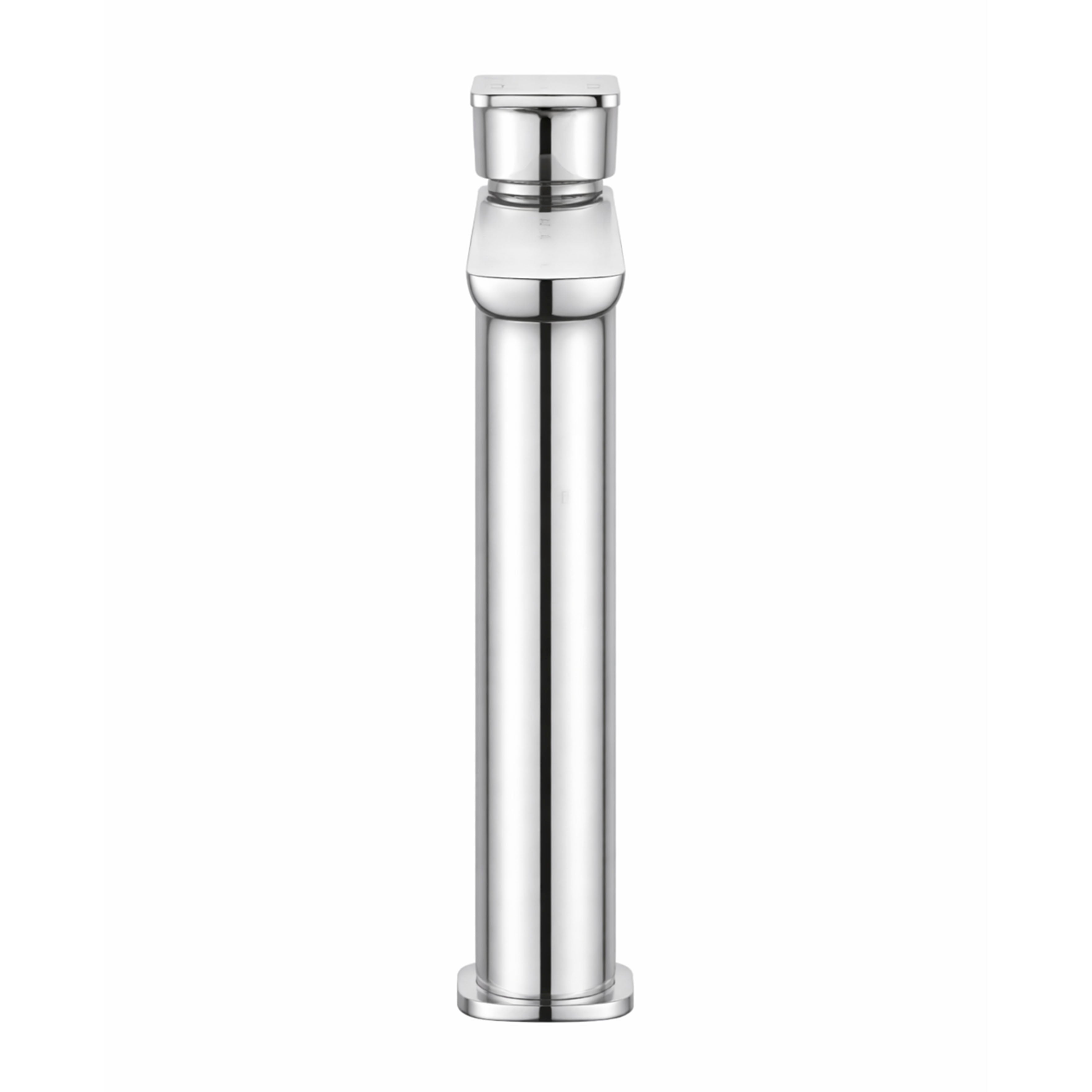 Baridi High Basin Mixer Tap with Clicker Waste, Chrome - DH394