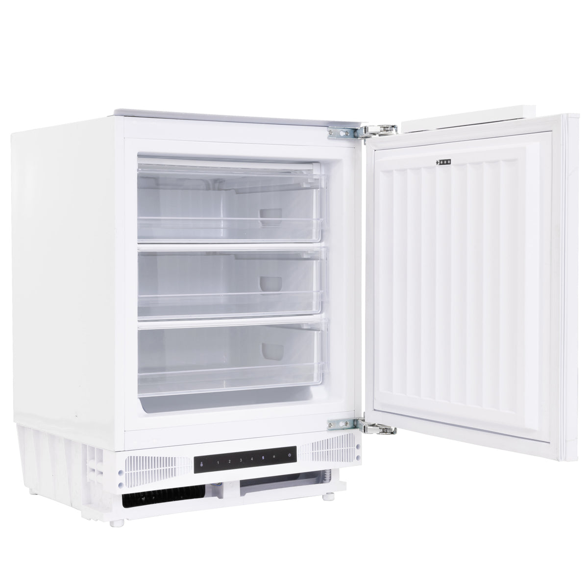 Baridi Integrated Undercounter Freezer 95L Capacity, Reversible Door - DH456