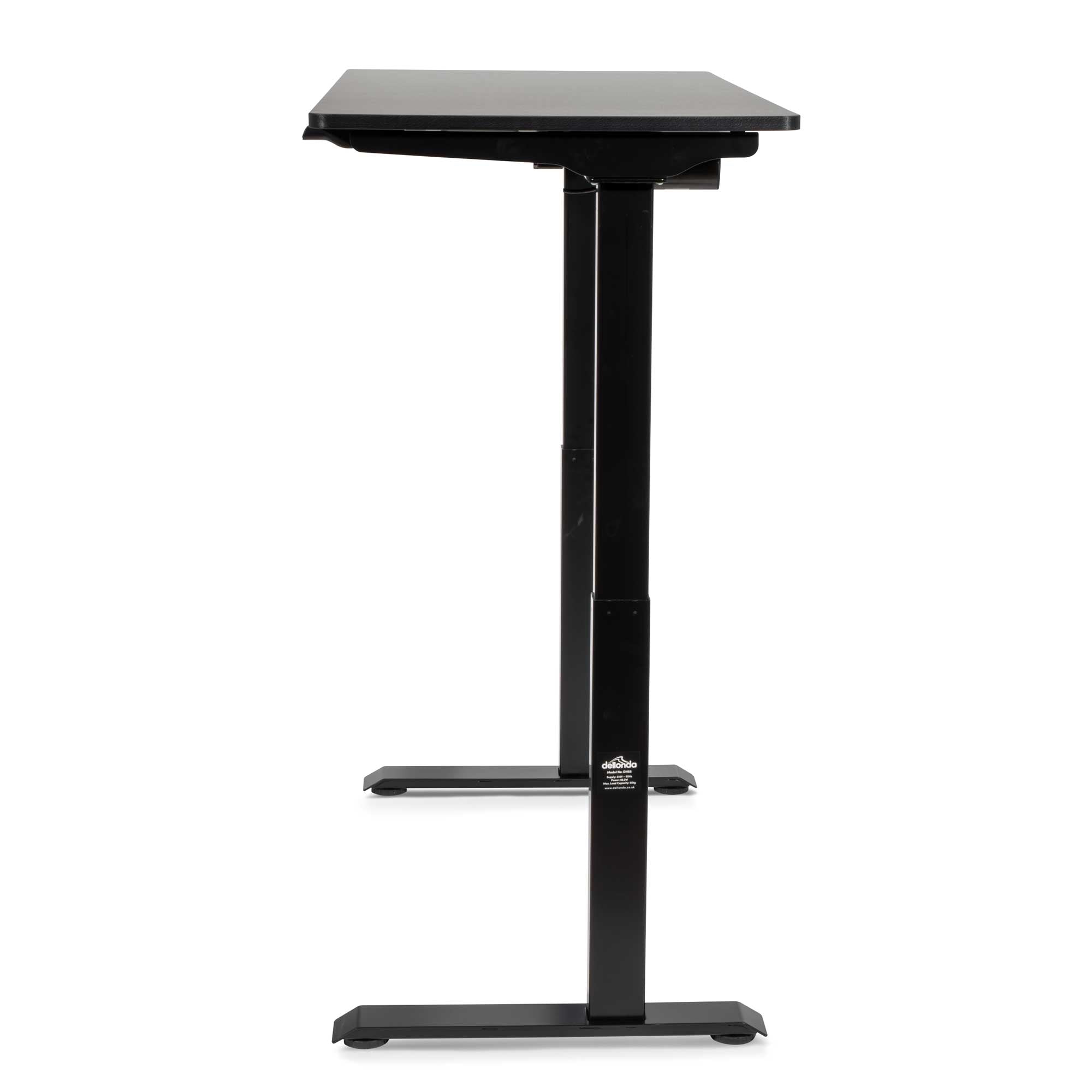 Dellonda DH55 Adjustable Desk Side - profile