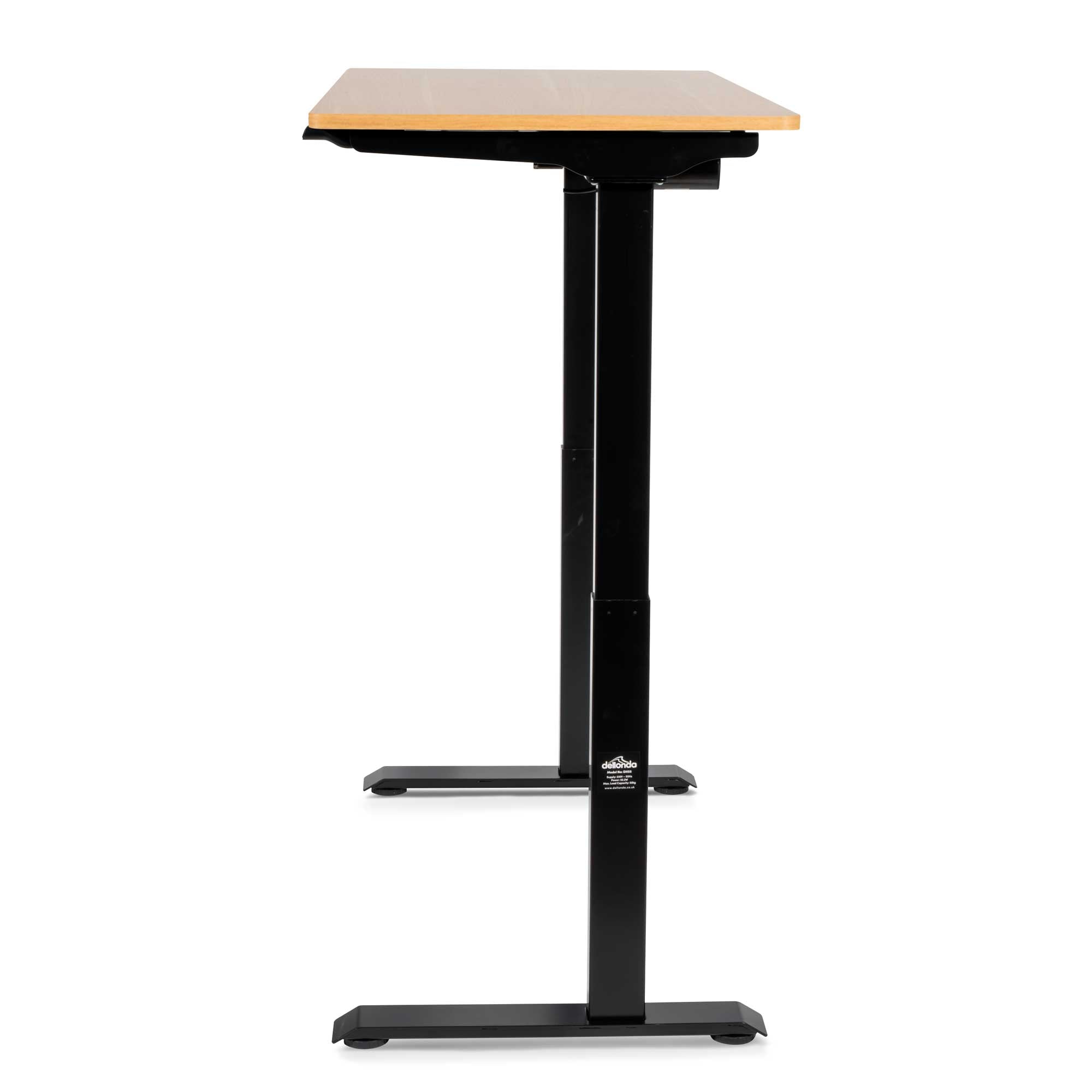 Dellonda DH66 Adjustable Desk Side - profile