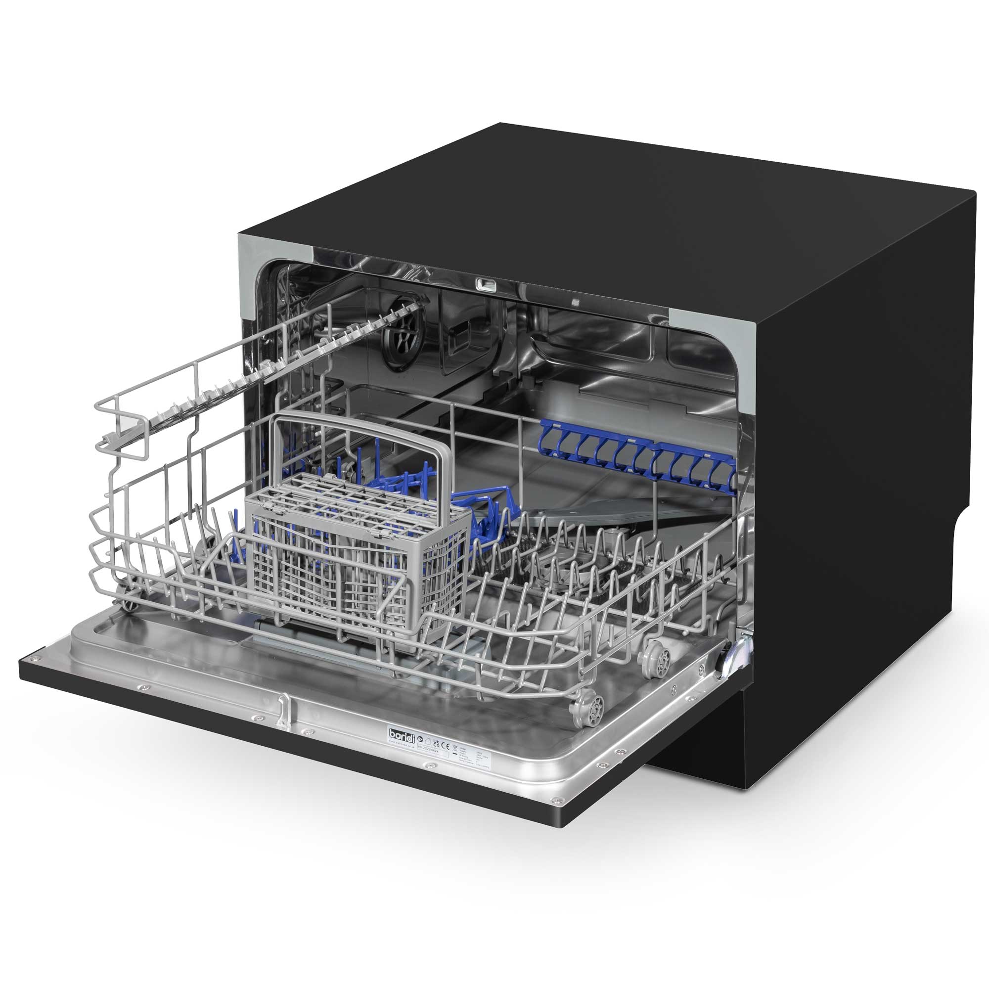 Baridi DH85 Tabletop Dishwasher Open - empty - high - 2023