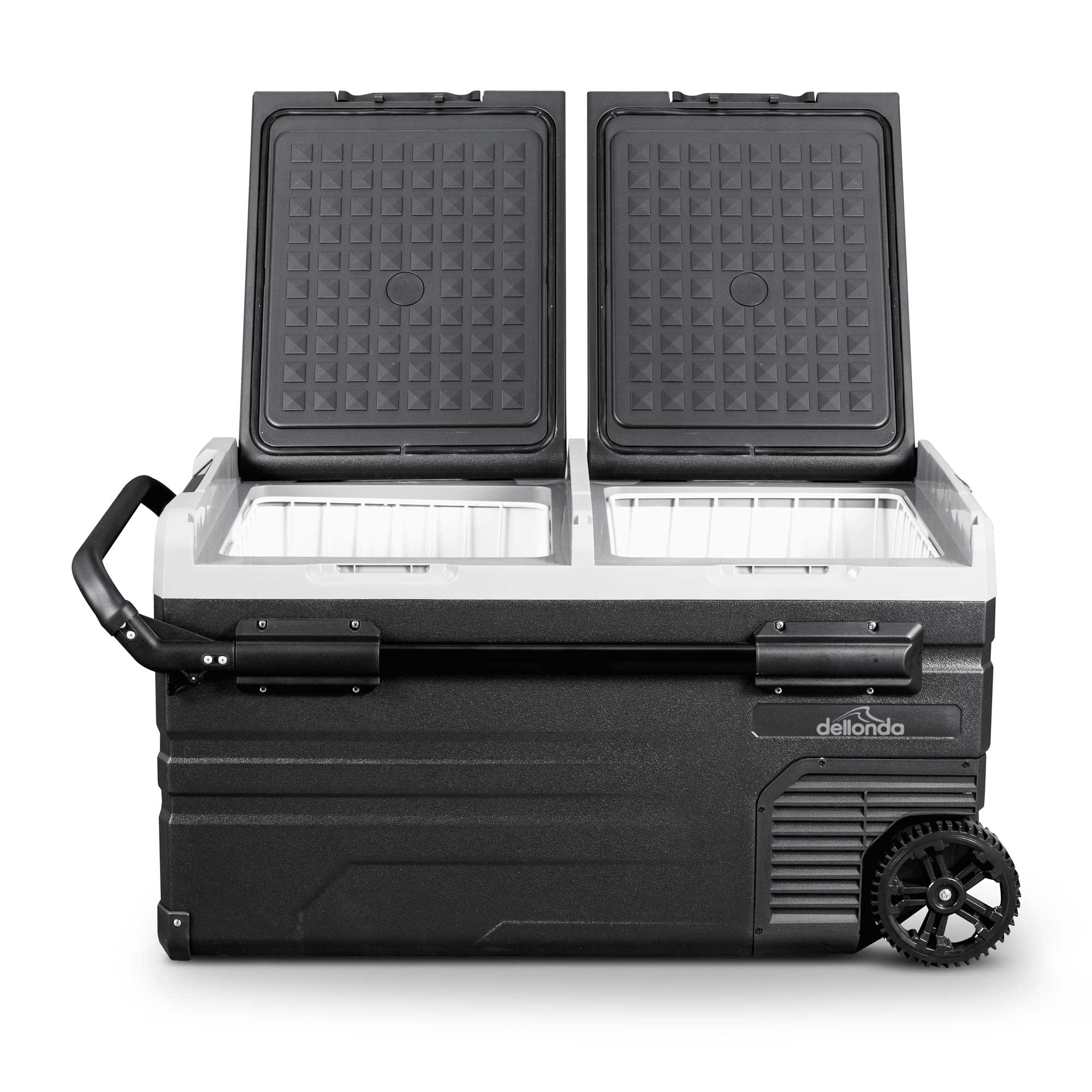 Dellonda DL127 Car Fridge Open - straight on