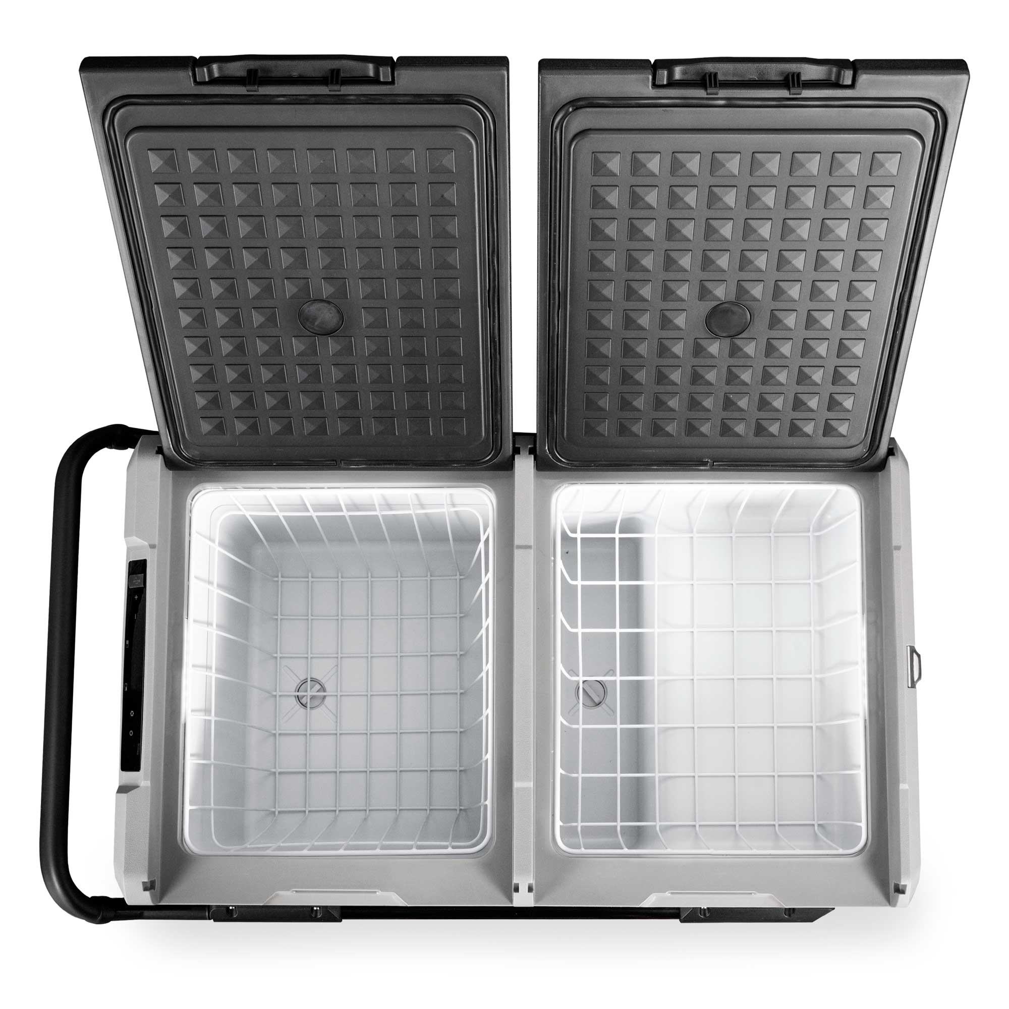 Dellonda DL127 Car Fridge Open - top - view